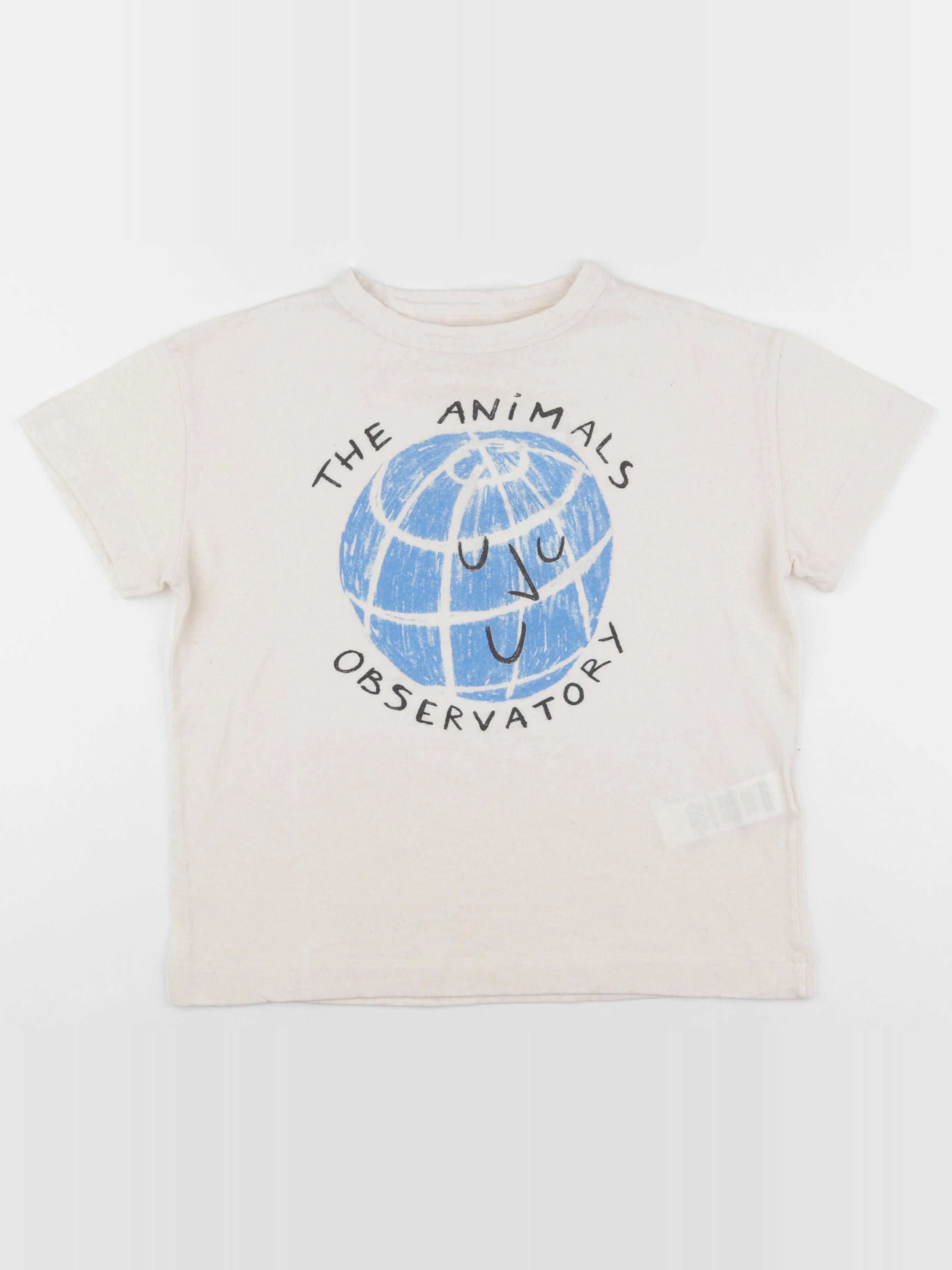 The animals observatory - tee-shirt ROOSTER beige - 10 ans