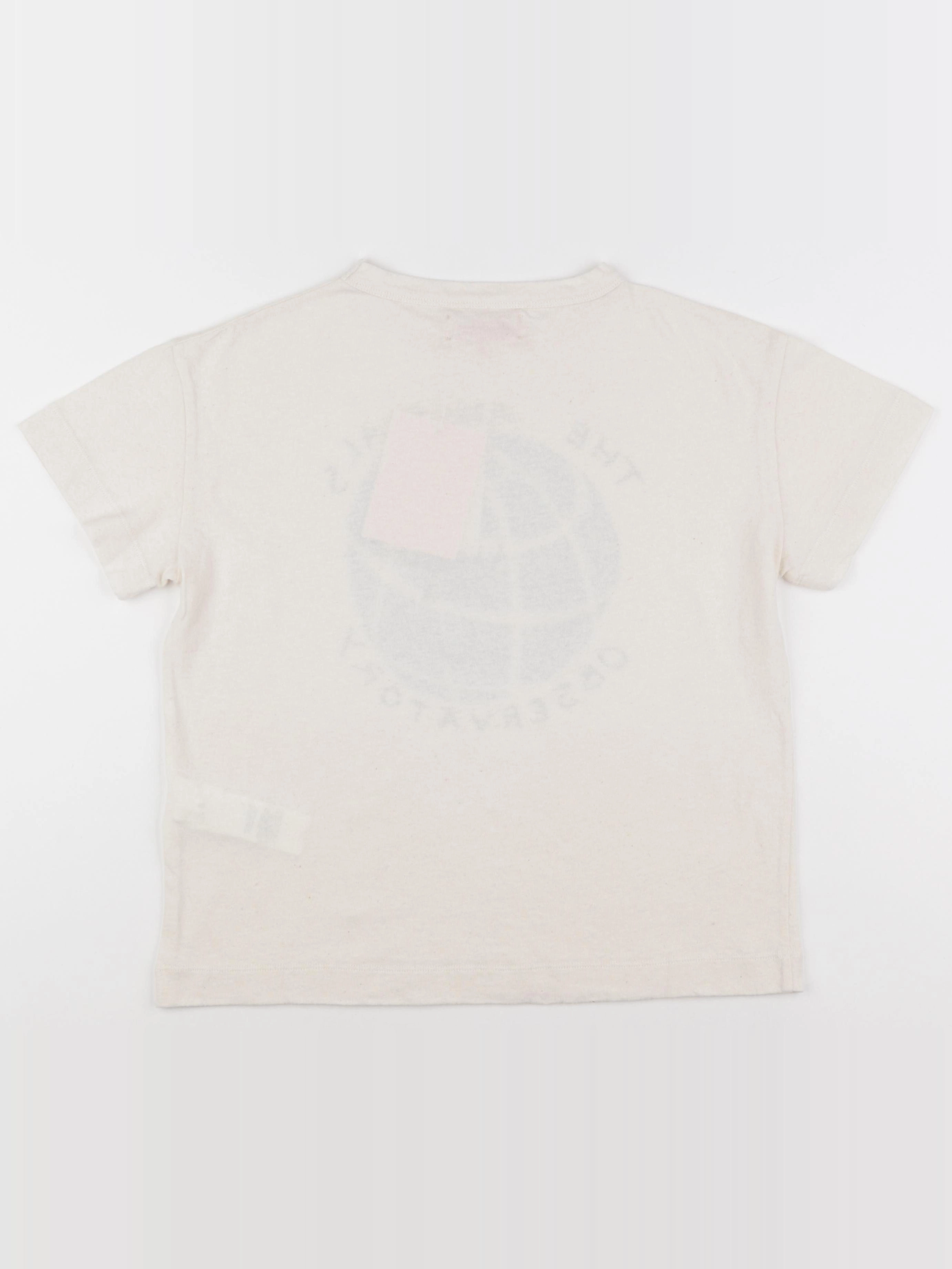 The animals observatory - tee-shirt ROOSTER beige - 10 ans