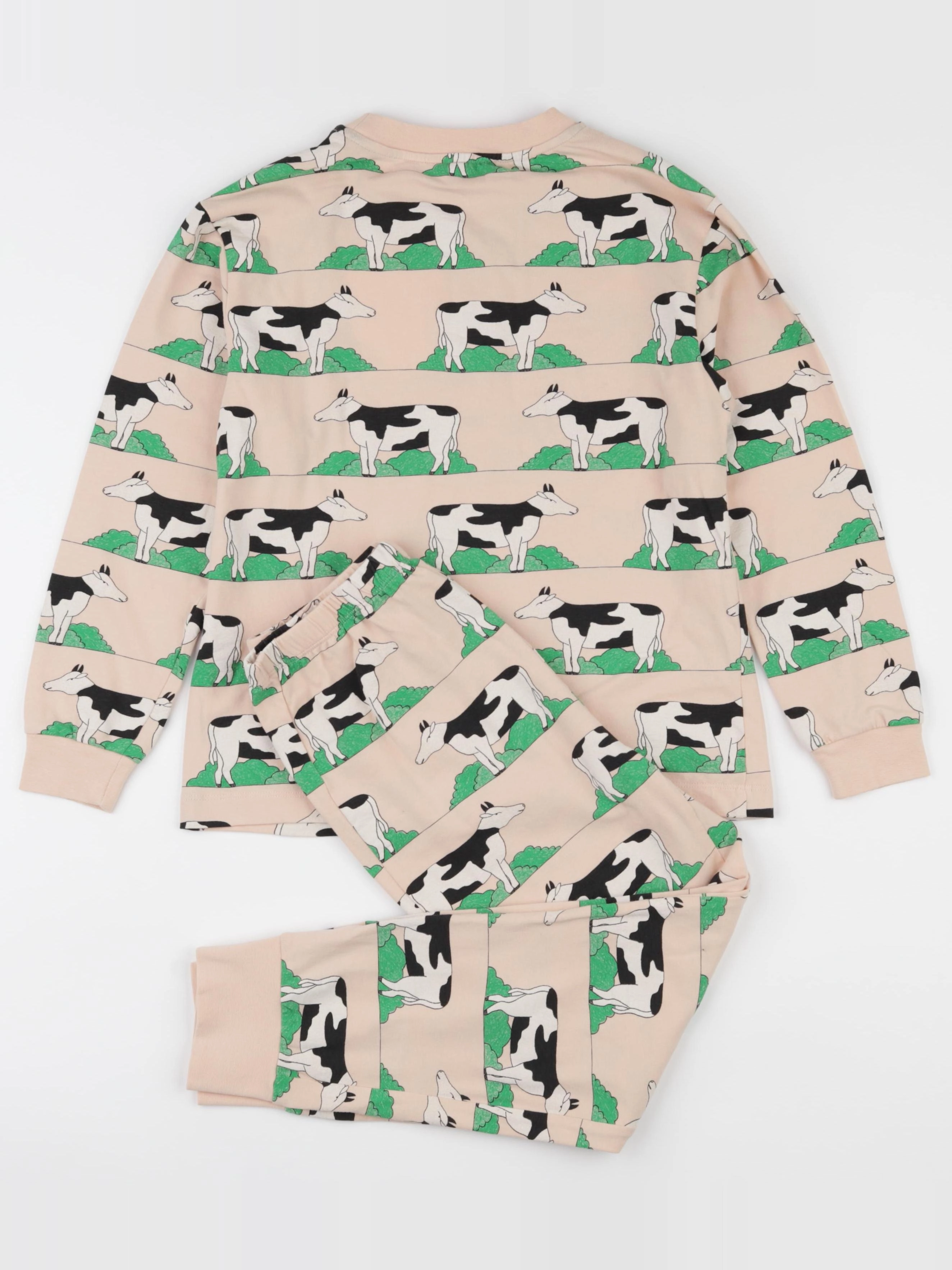 The animals observatory - pyjama coton rose - 8 ans
