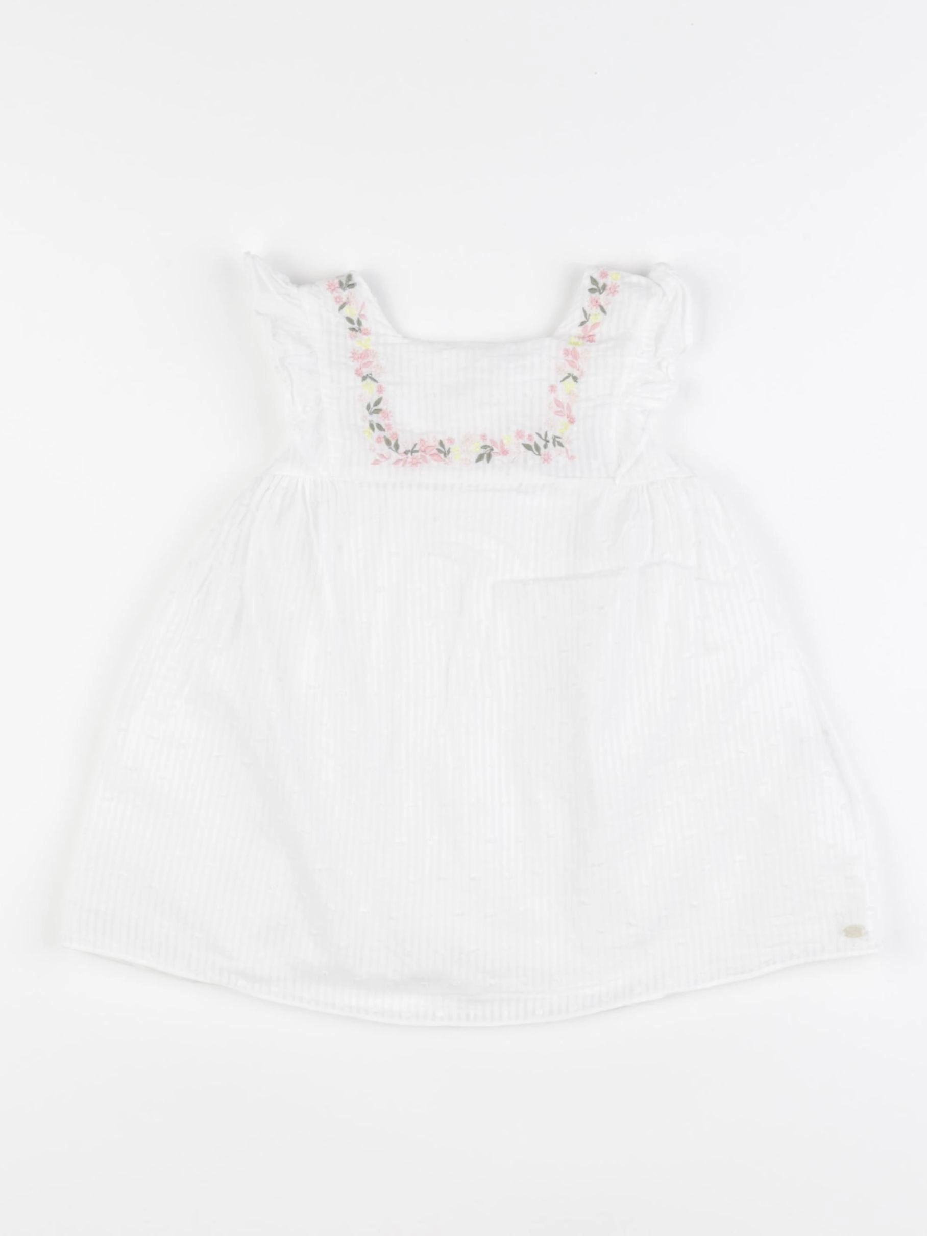 Tartine & Chocolat - blouse blanc - 1 an
