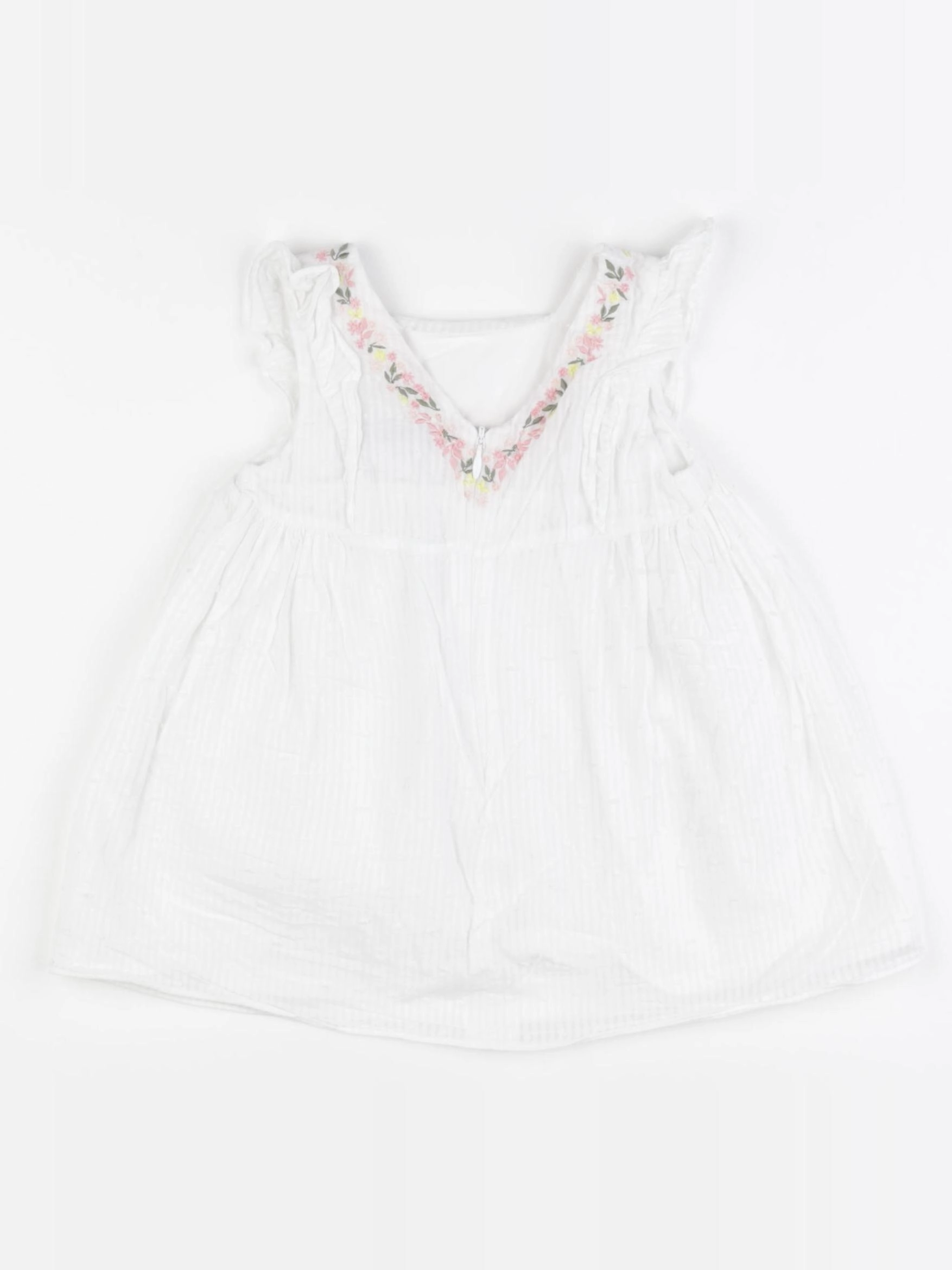 Tartine & Chocolat - blouse blanc - 1 an