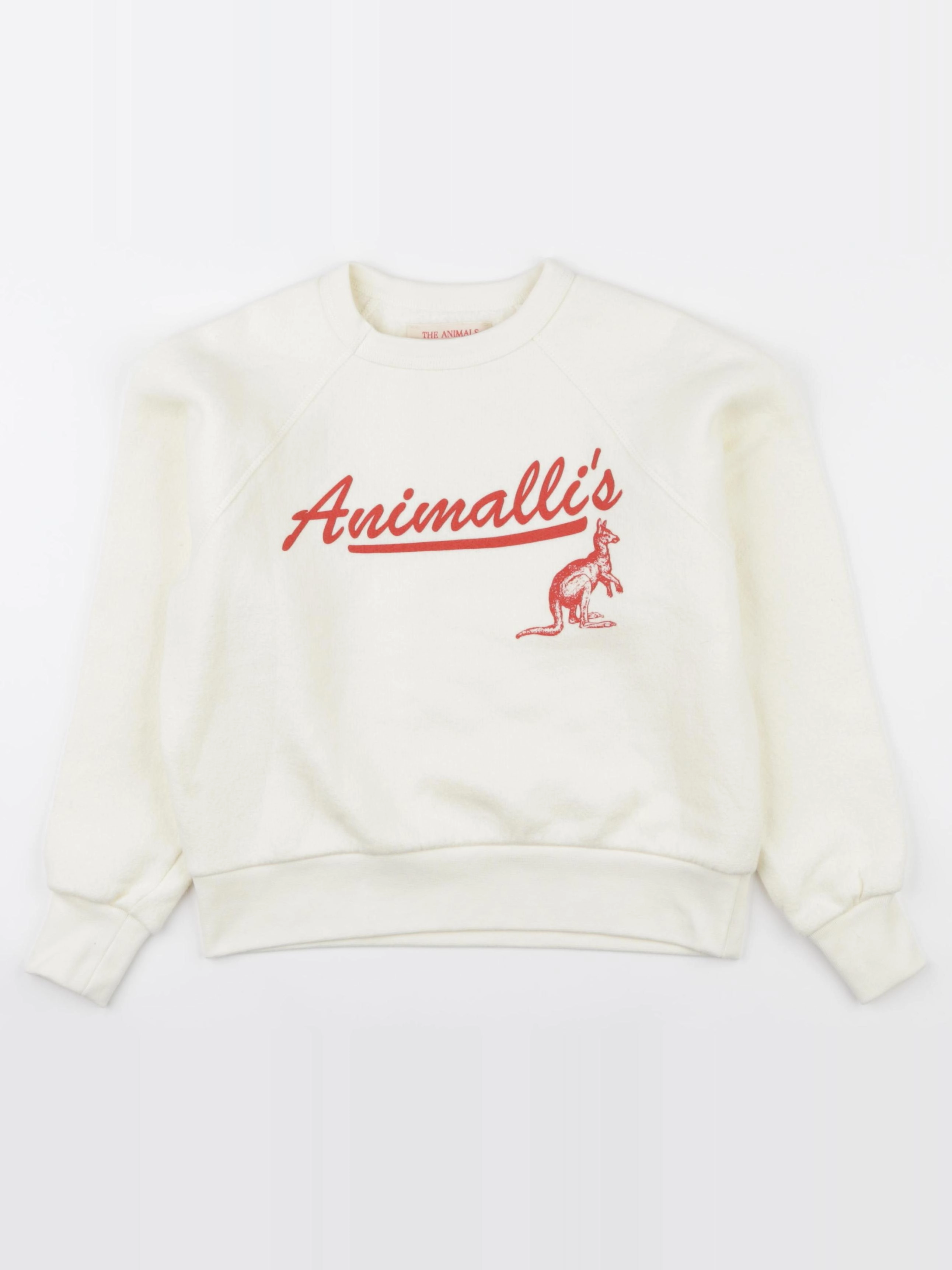 The animals observatory - sweat blanc - 8 ans