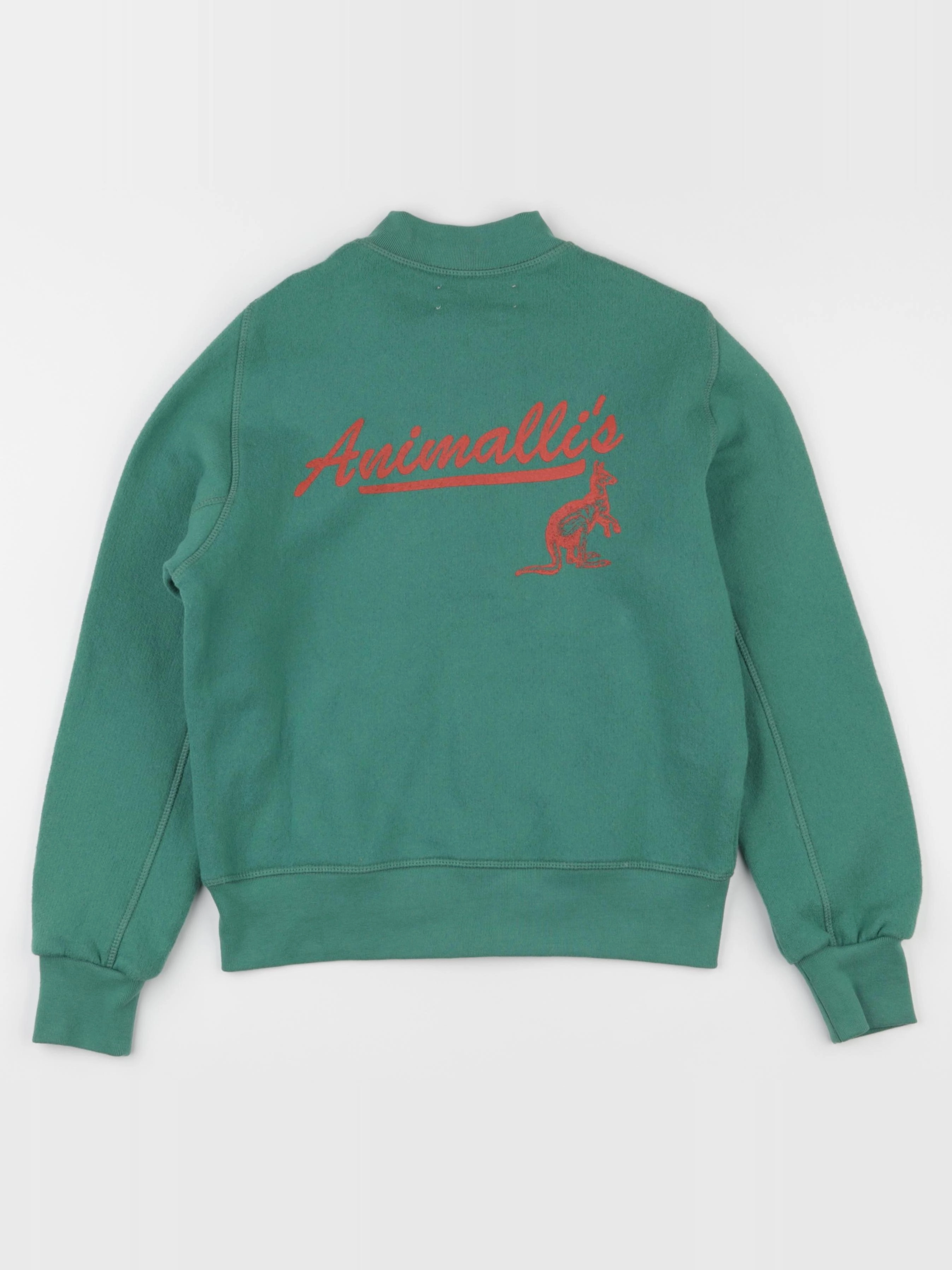 The animals observatory - sweat imprimé au dos vert - 8 ans