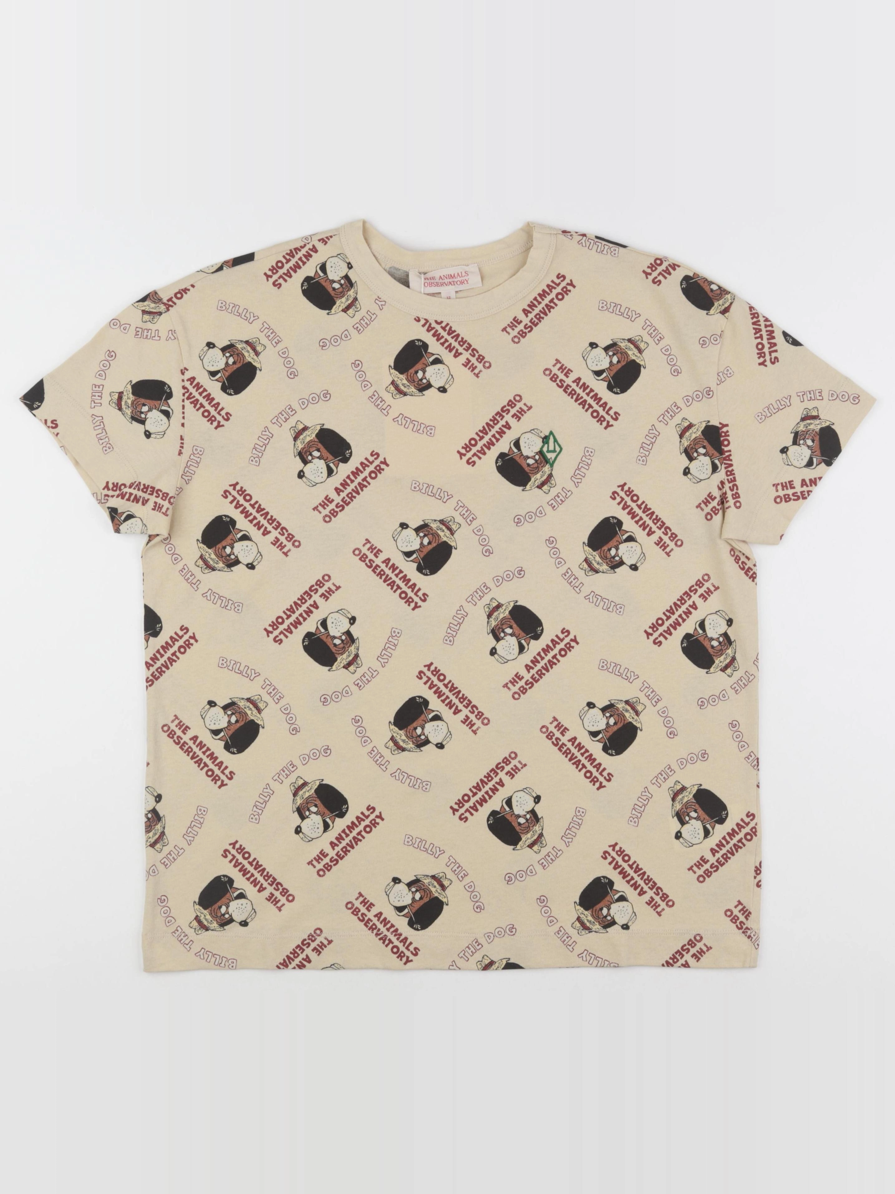 The animals observatory - tee-shirt ROOSTER beige - 12 ans