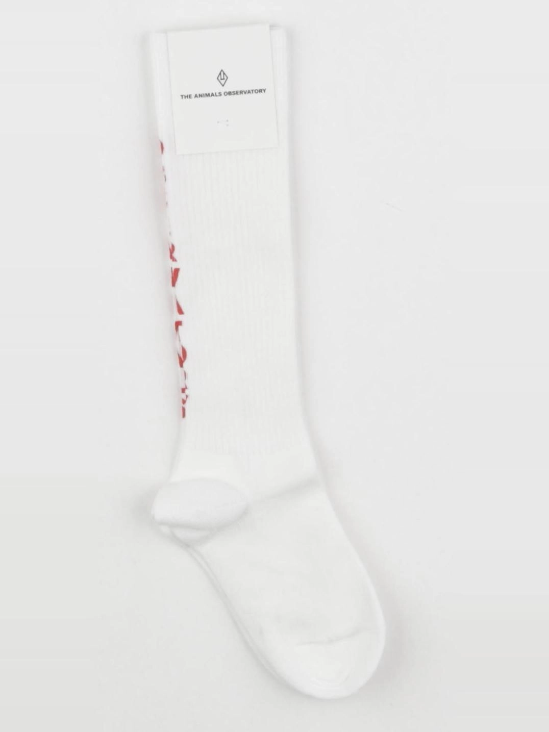 The animals observatory - chaussettes blanc WORM - 4/7 ans