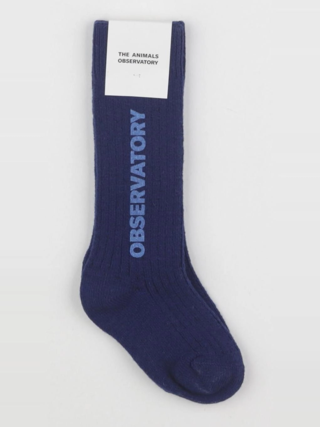 The animals observatory - chaussettes bleu - 4/7 ans