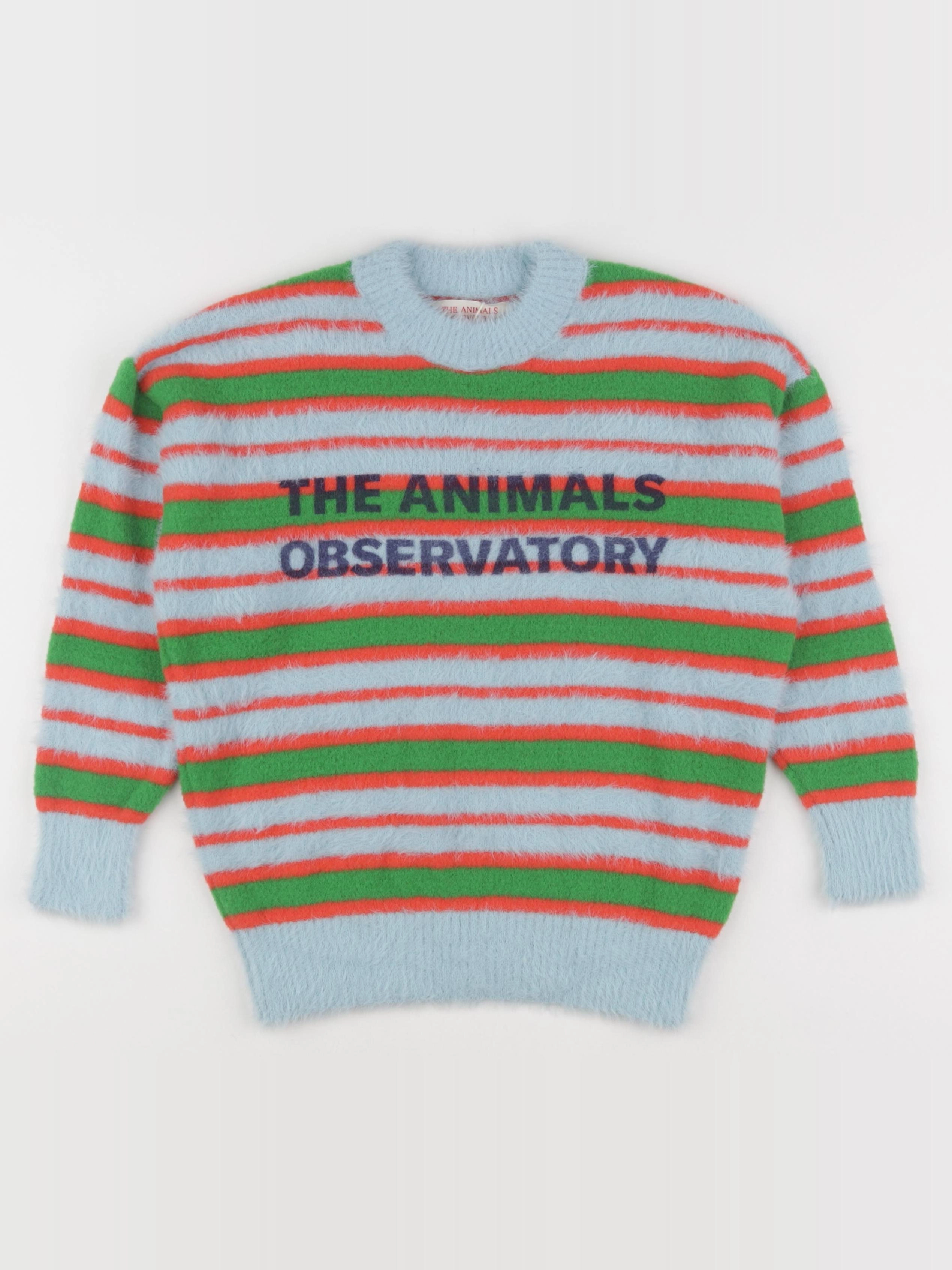 The animals observatory - pull multicolore - 8 ans