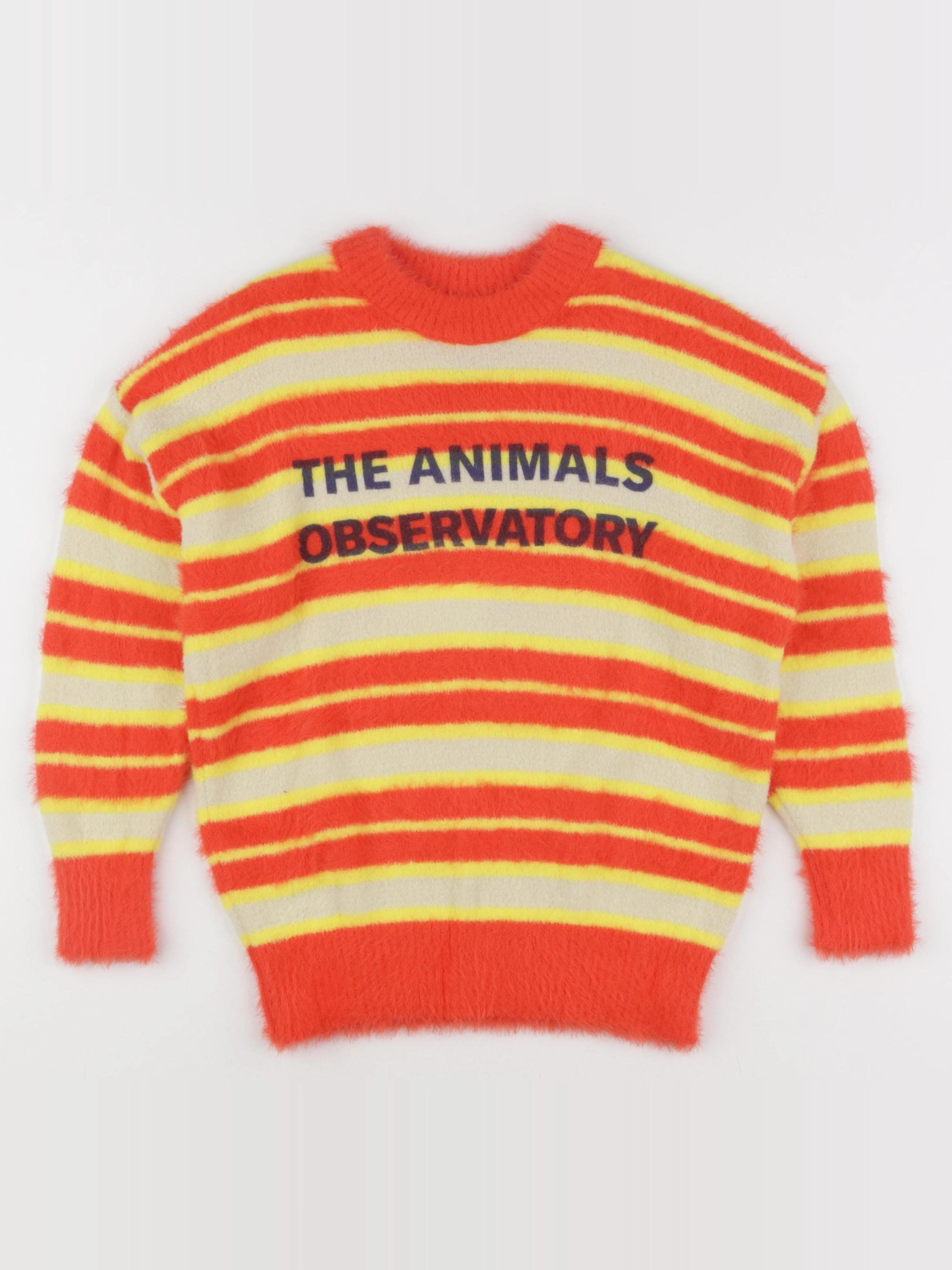The animals observatory - pull multicolore - 8 ans