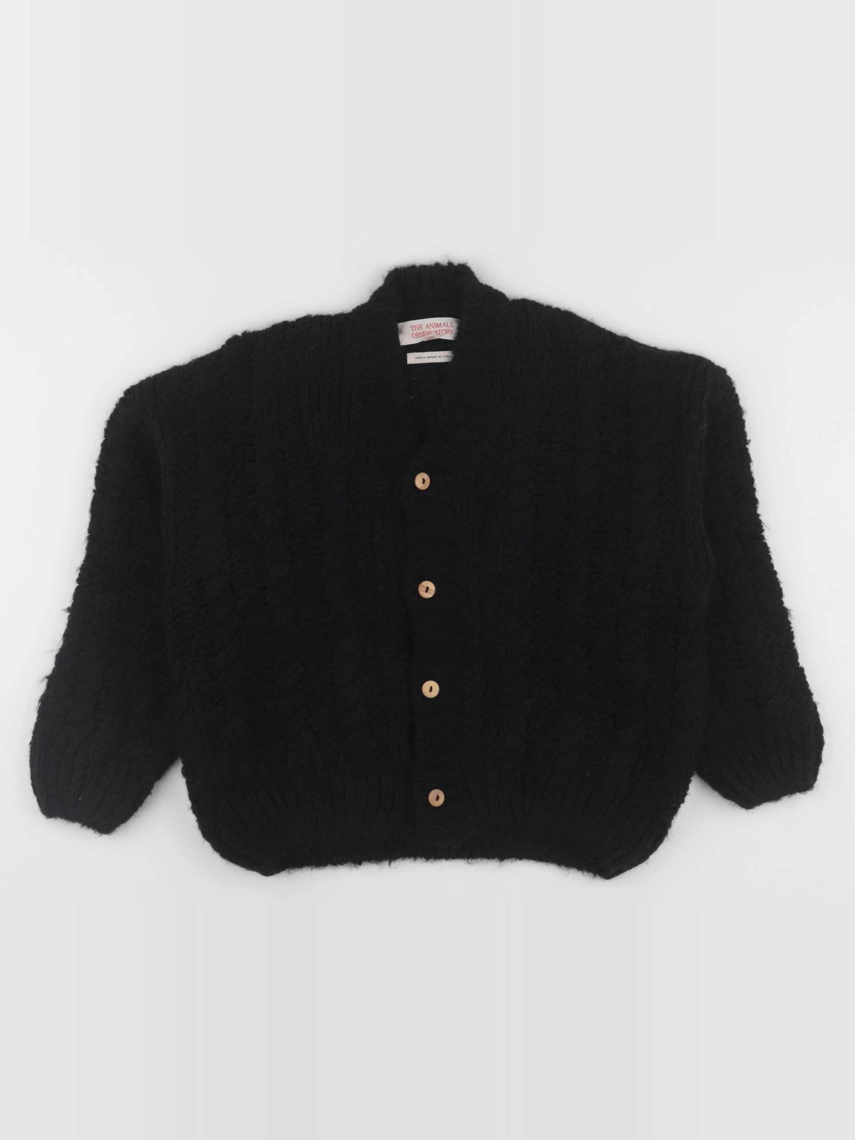The animals observatory - gilet noir - 8 ans