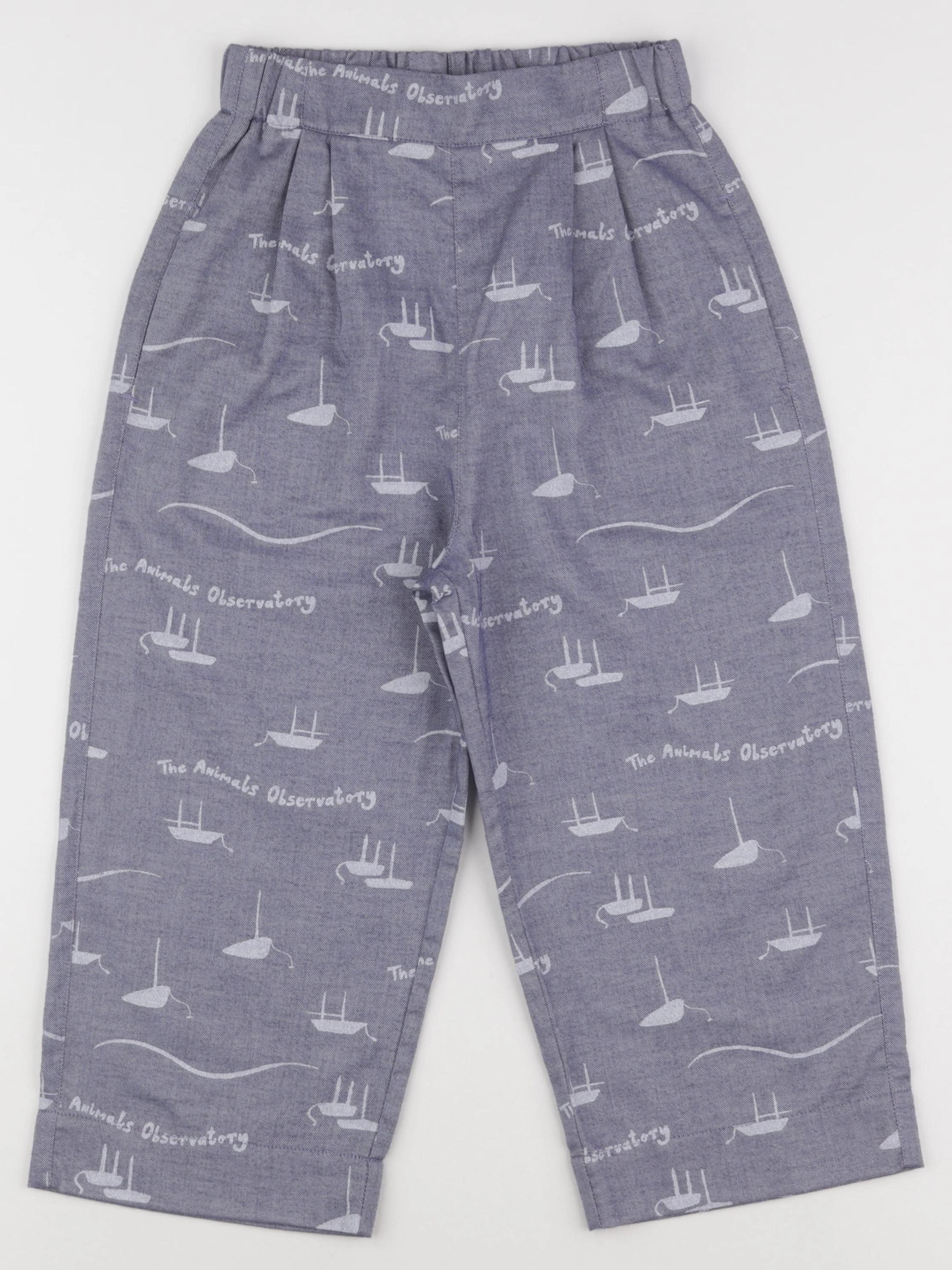The animals observatory - pantalon bleu - 8 ans