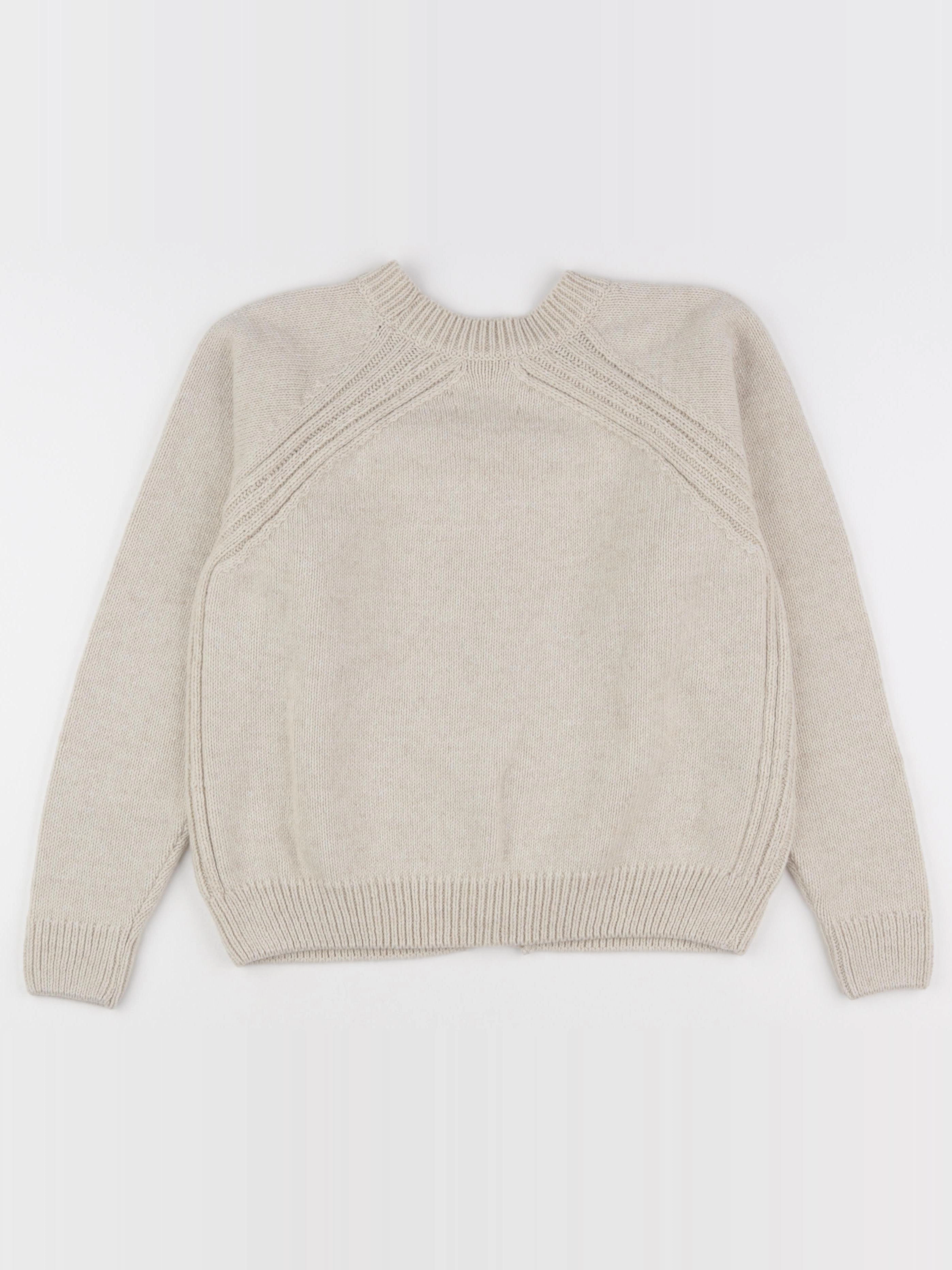 The animals observatory - gilet beige - 8 ans