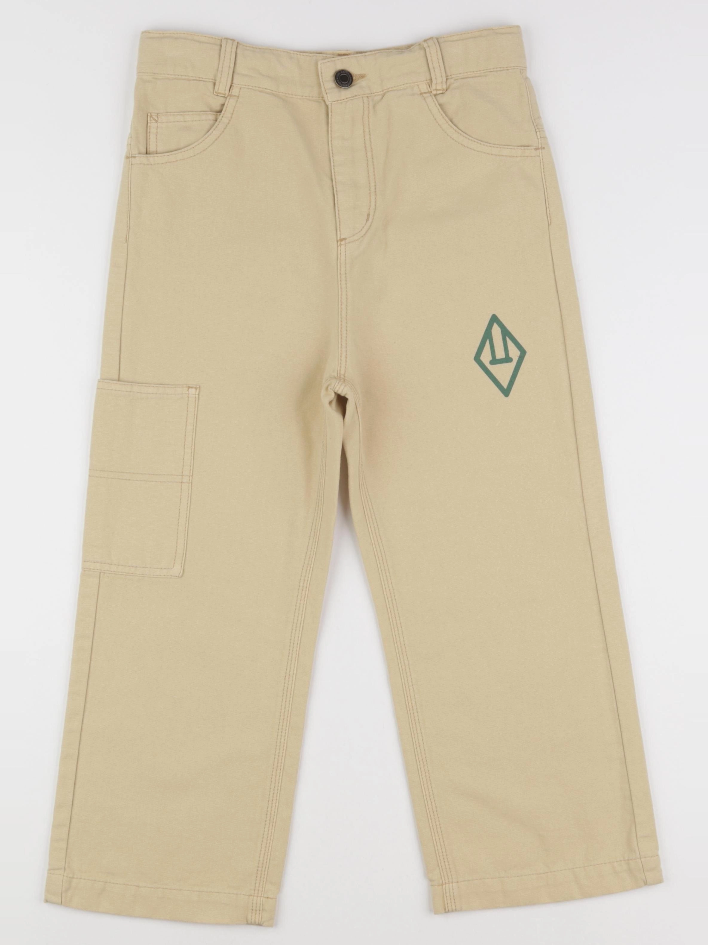 The animals observatory - pantalon beige - 8 ans