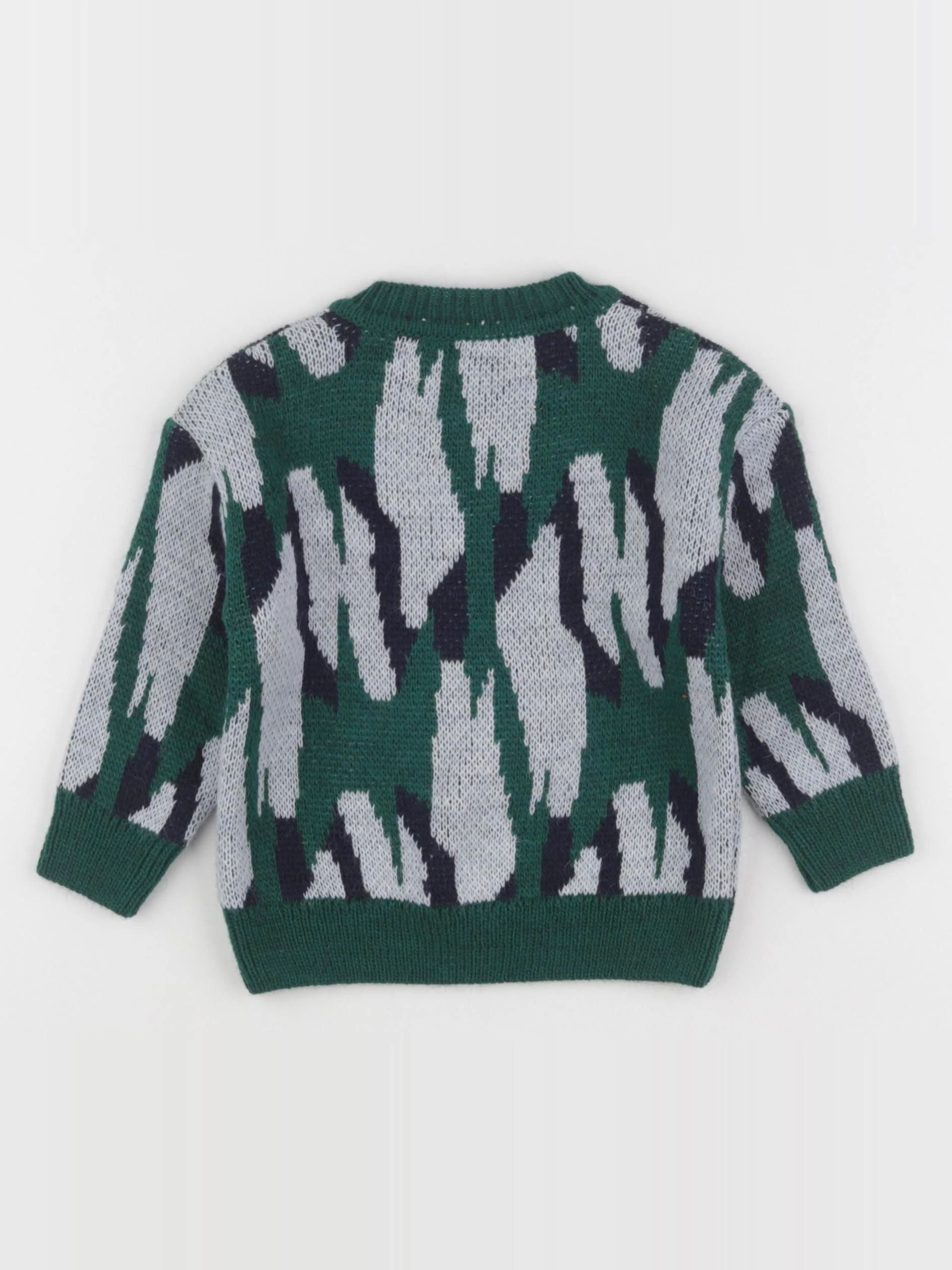 The animals observatory - gilet multicolore - 6 mois