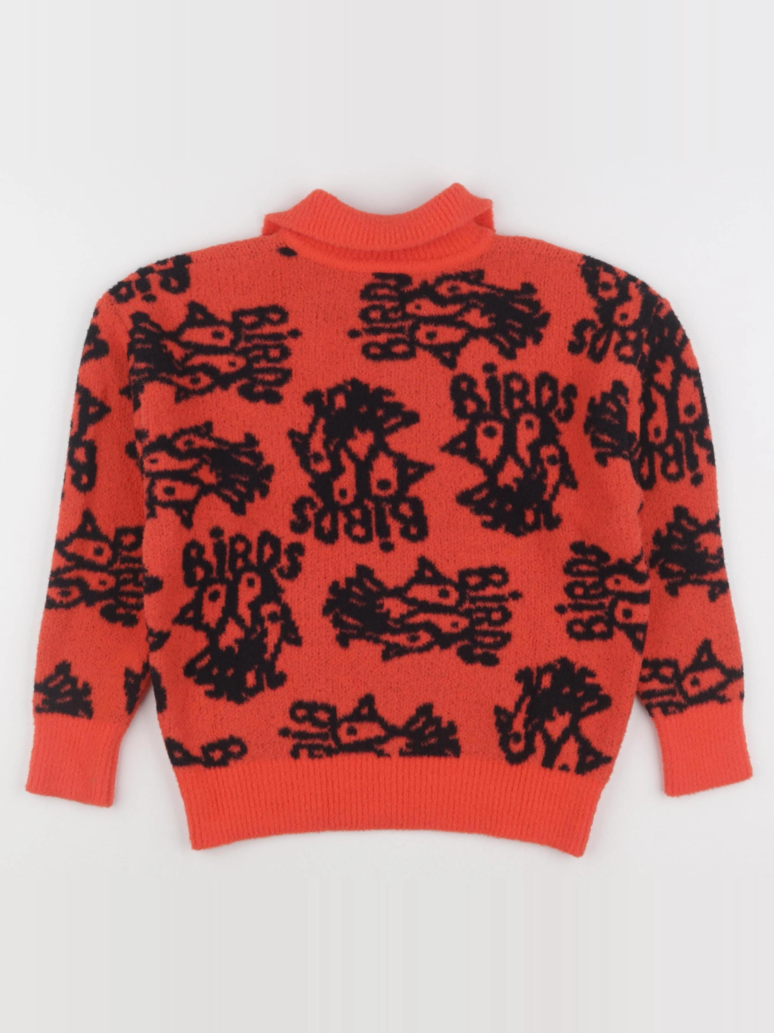 The animals observatory - pull rouge, noir - 8 ans