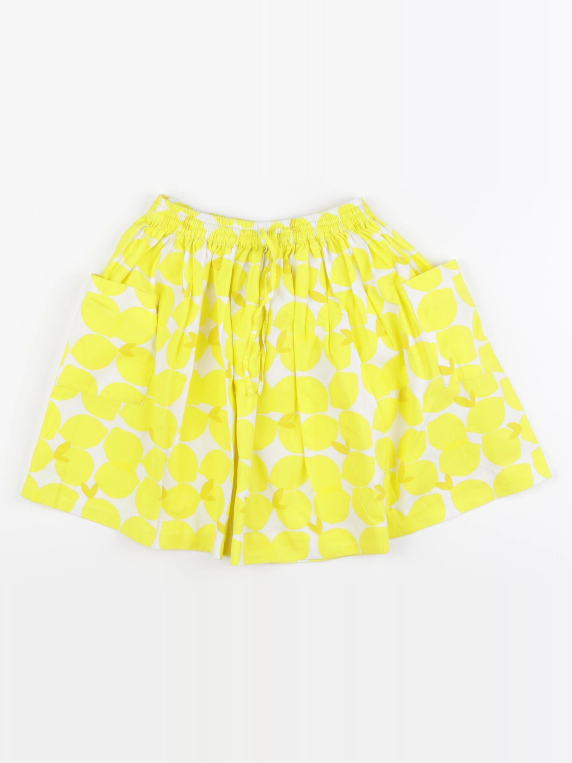 Jacadi - jupe blanc, jaune - 4 ans