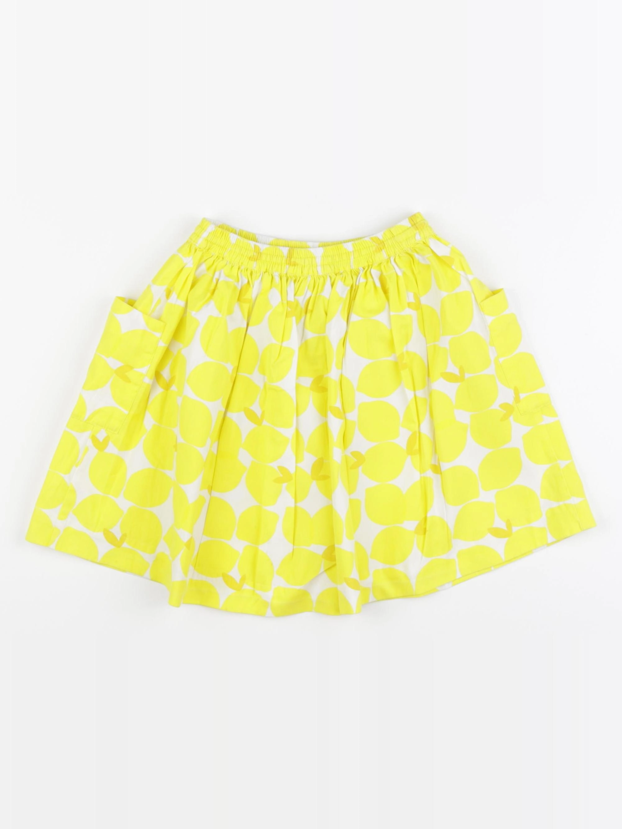 Jacadi - jupe blanc, jaune - 4 ans