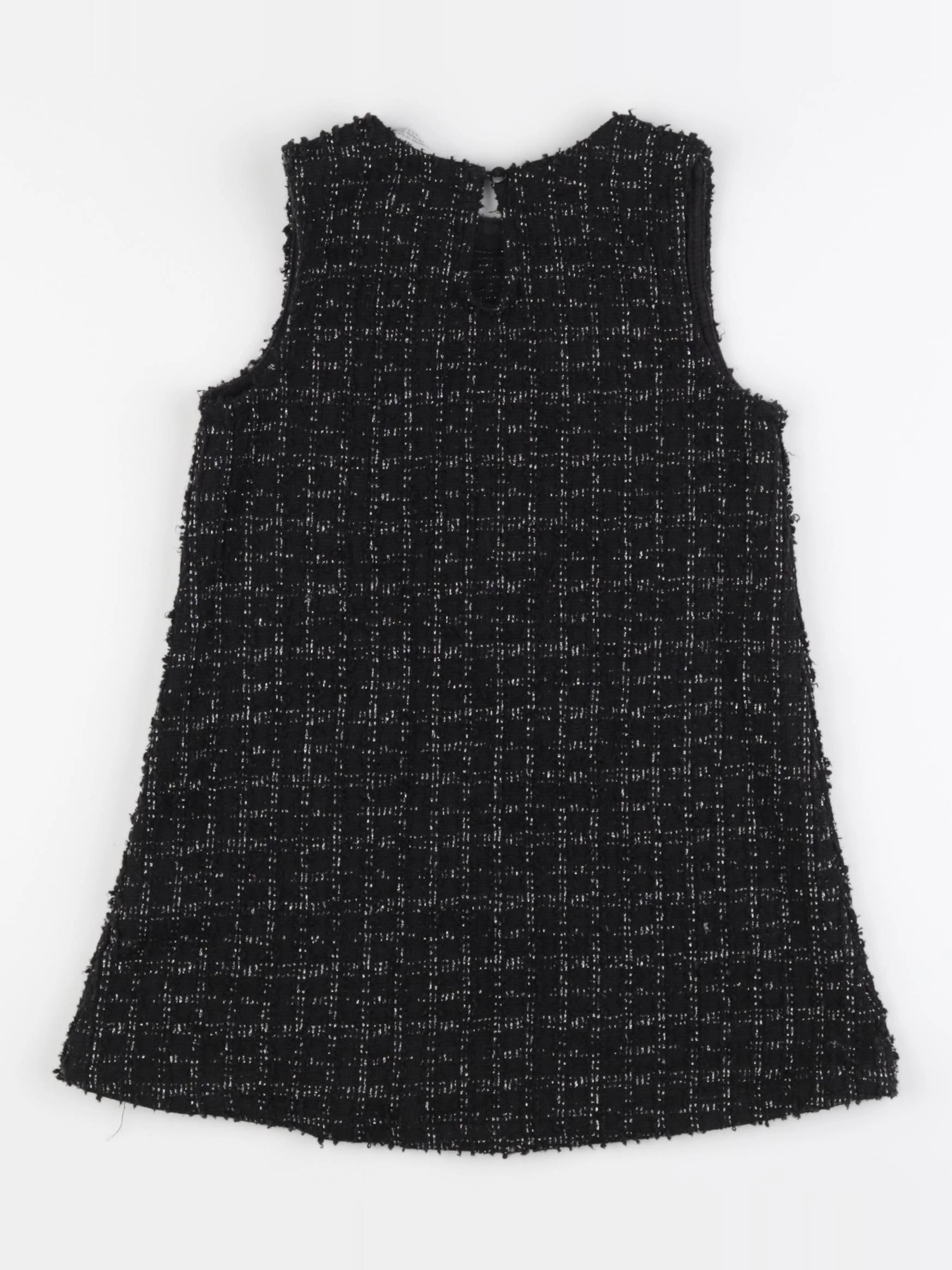 H&M - robe noir - 2/4 ans