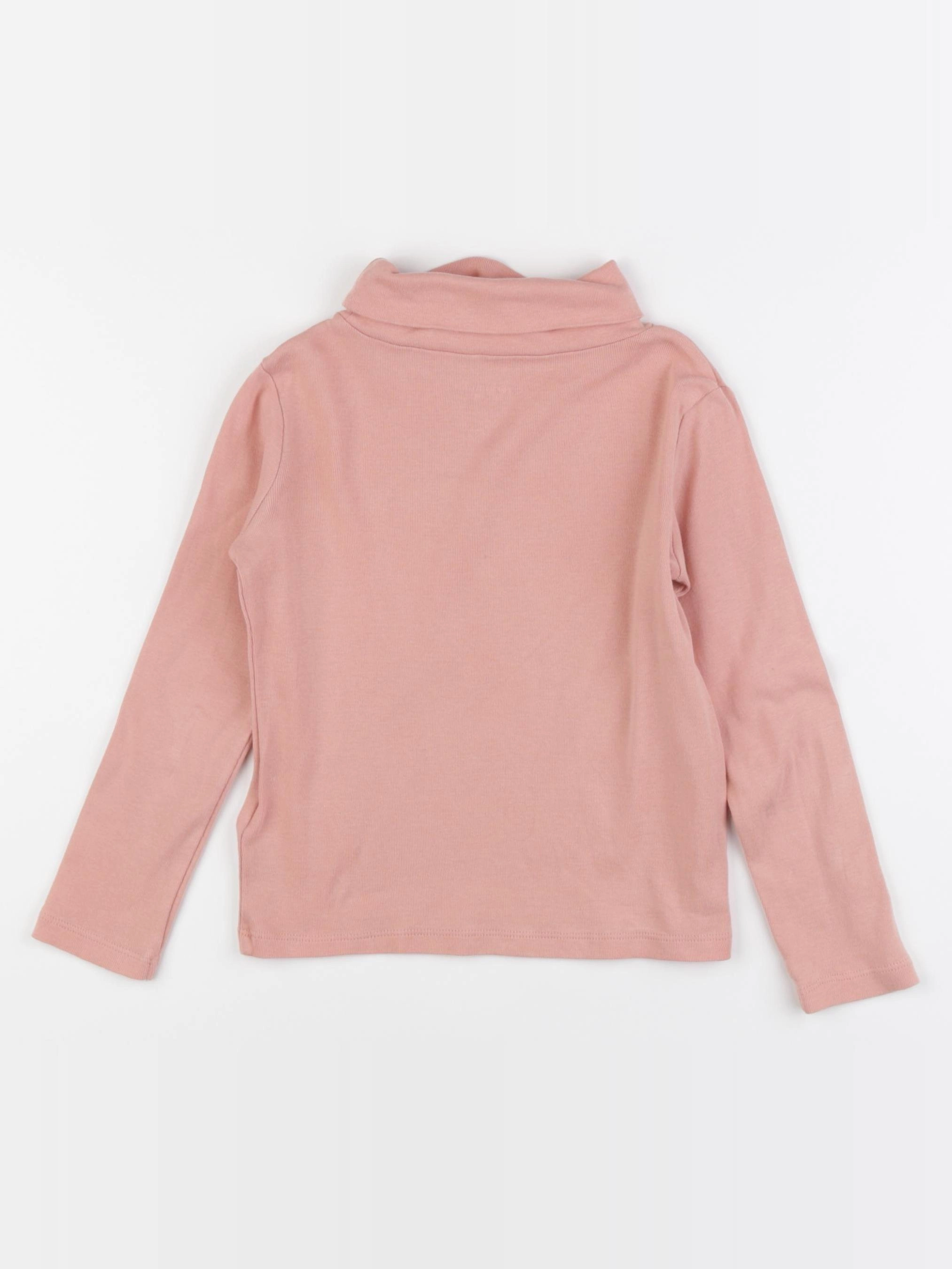 Vertbaudet - sous-pull rose - 5 ans