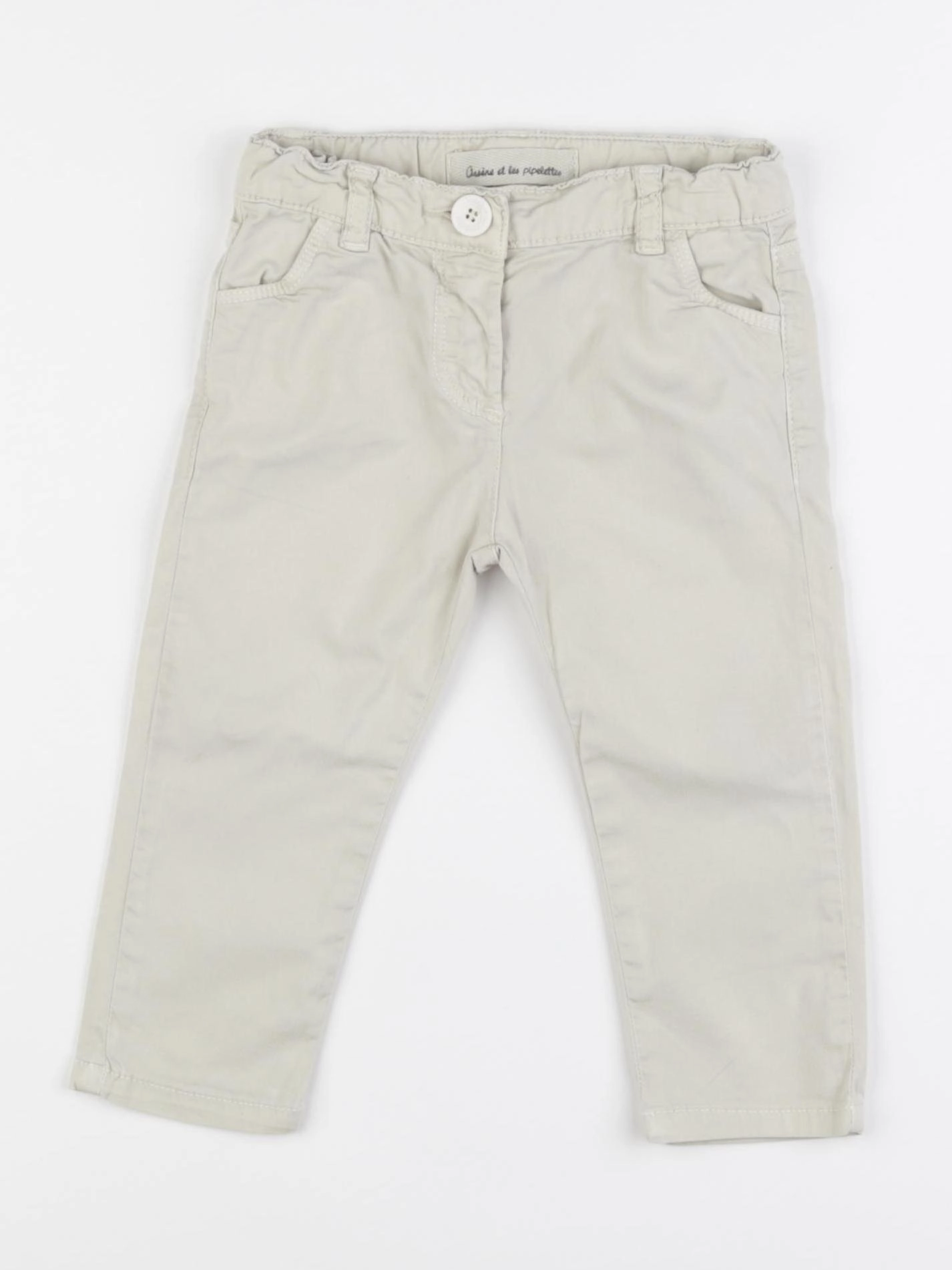 Arsène et les pipelettes - pantalon beige - 18 mois