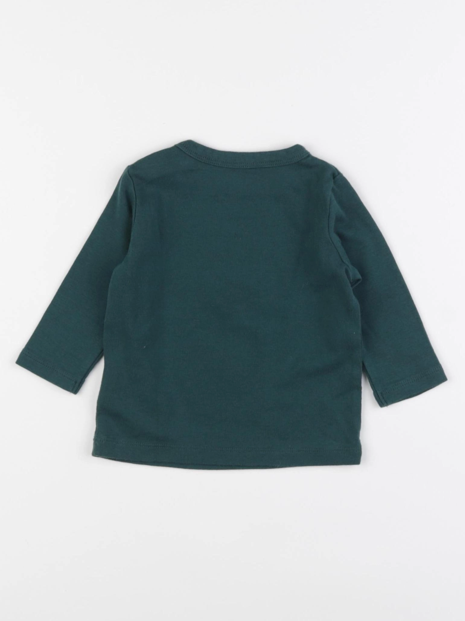 Cyrillus - tee-shirt vert - 6 mois