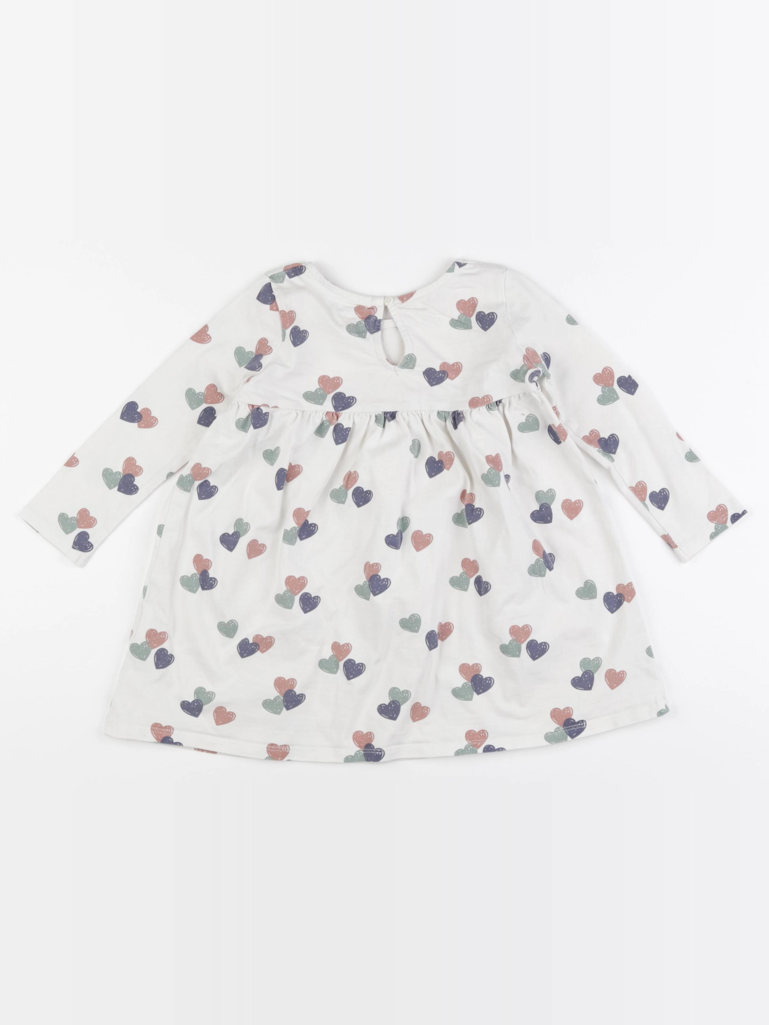 Vertbaudet - robe beige - 3 ans