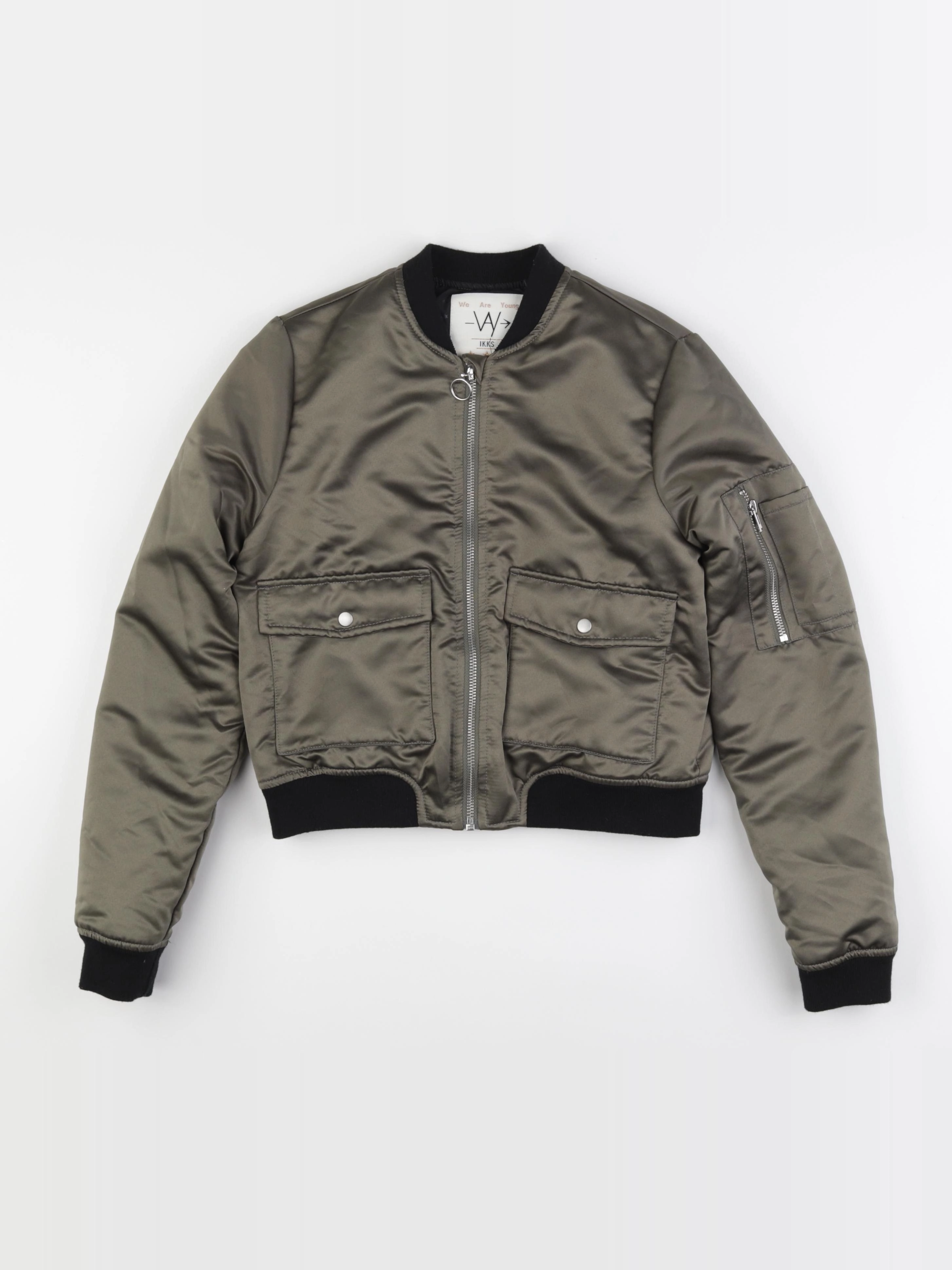 IKKS - veste doublé vert - 14 ans