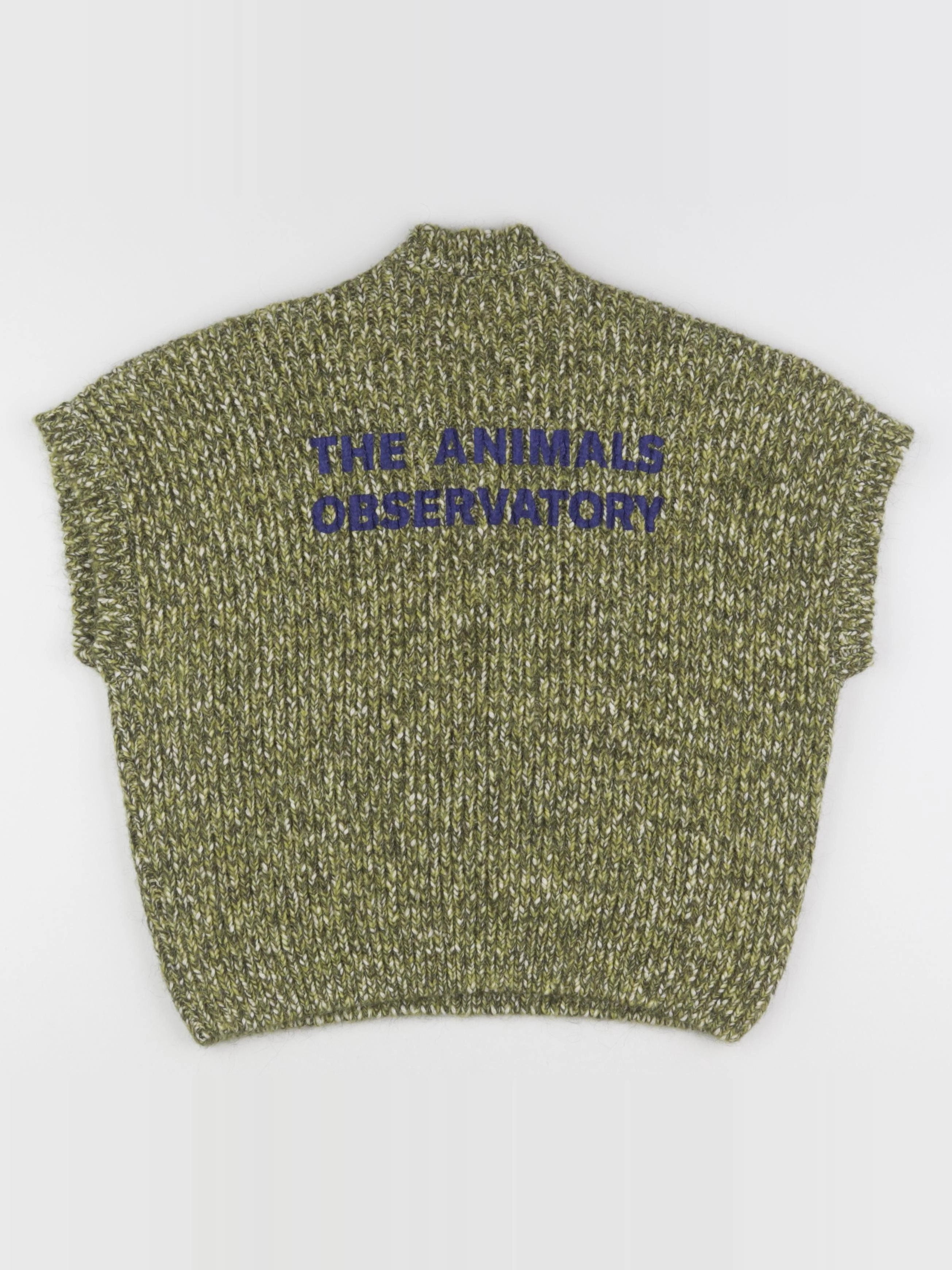 The animals observatory - pull imprimé au dos vert - 8 ans