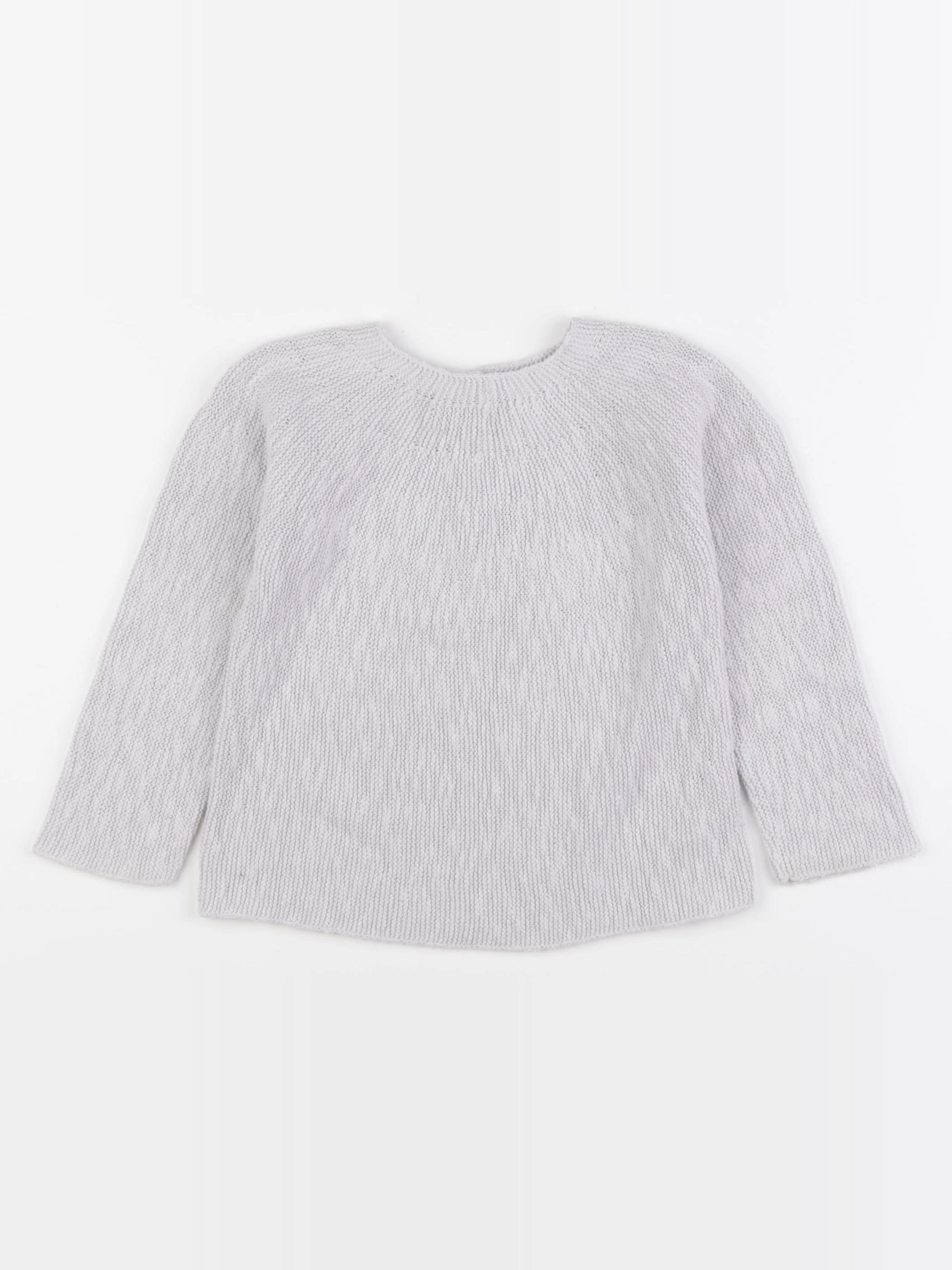 Little Cigogne - pull gris - 3 ans