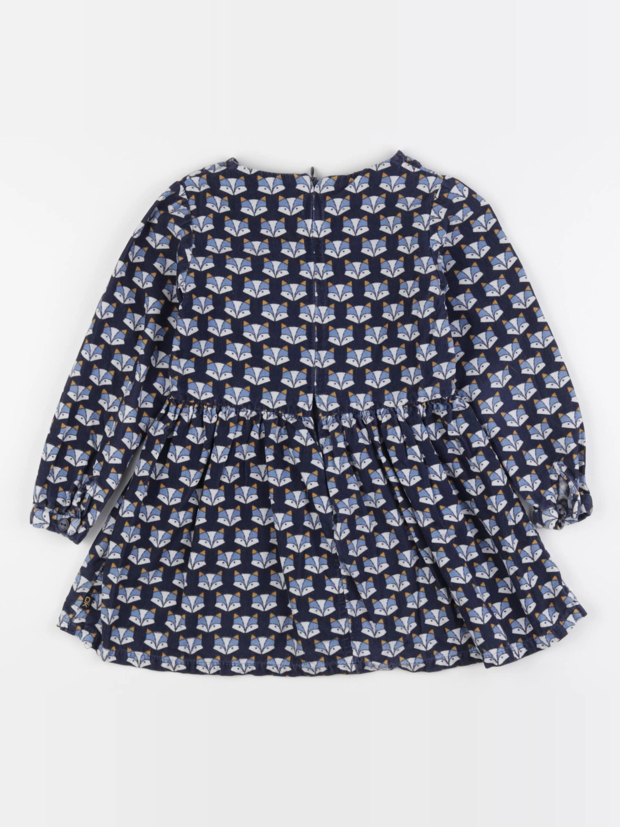 Okaidi - robe bleu - 4 ans