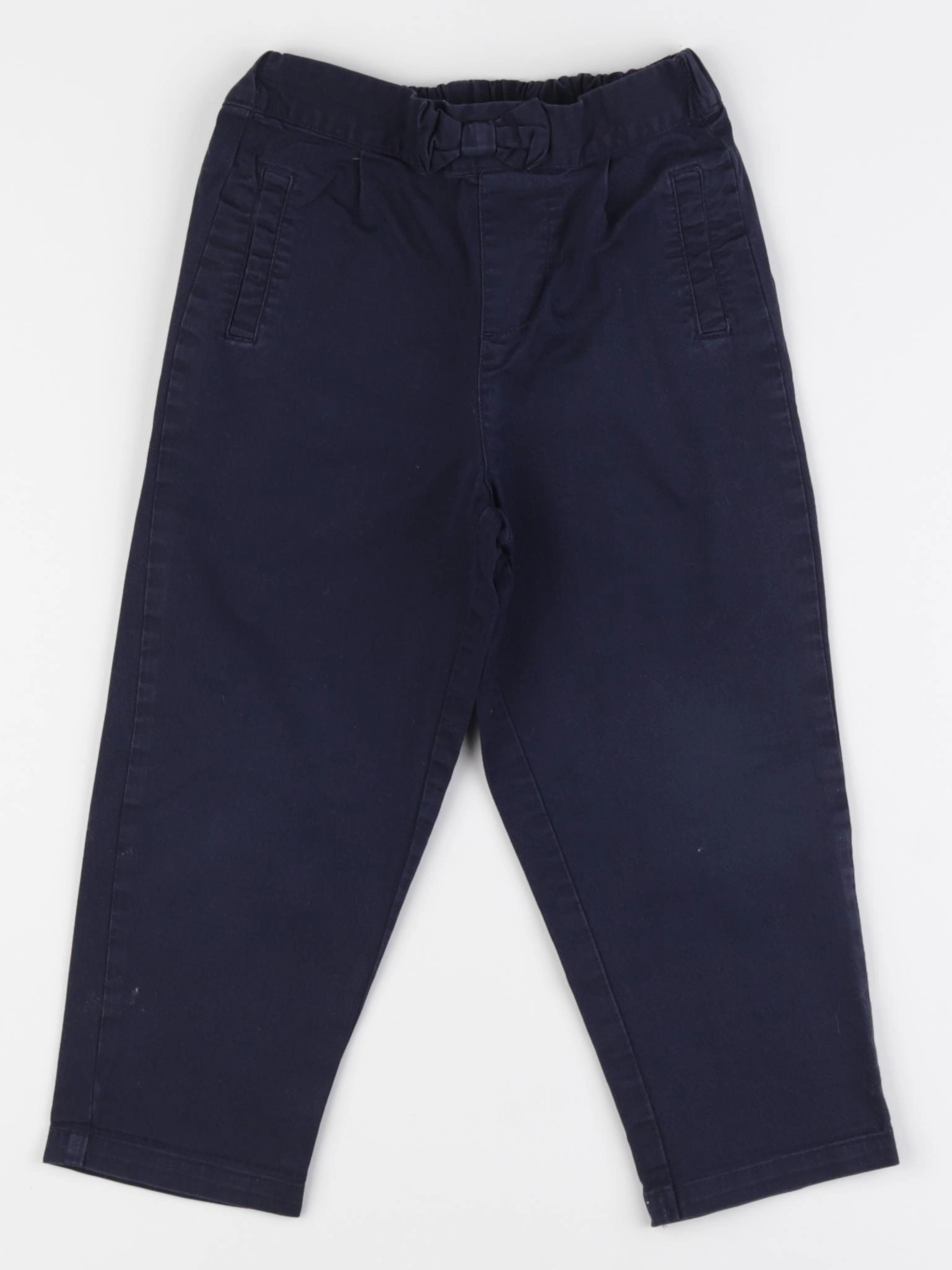 Little Cigogne - pantalon bleu - 3 ans