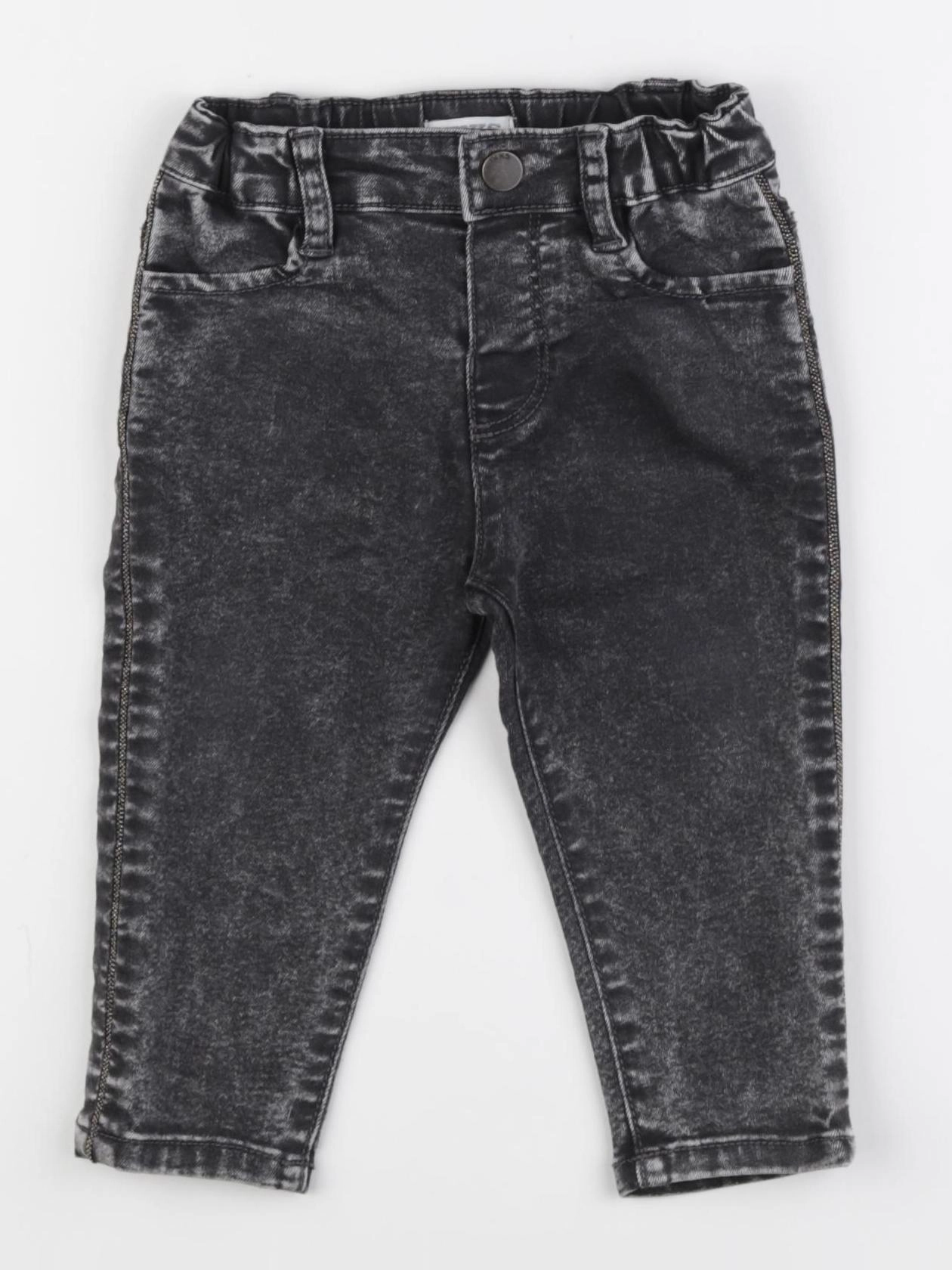 IKKS - jean noir - 12 mois