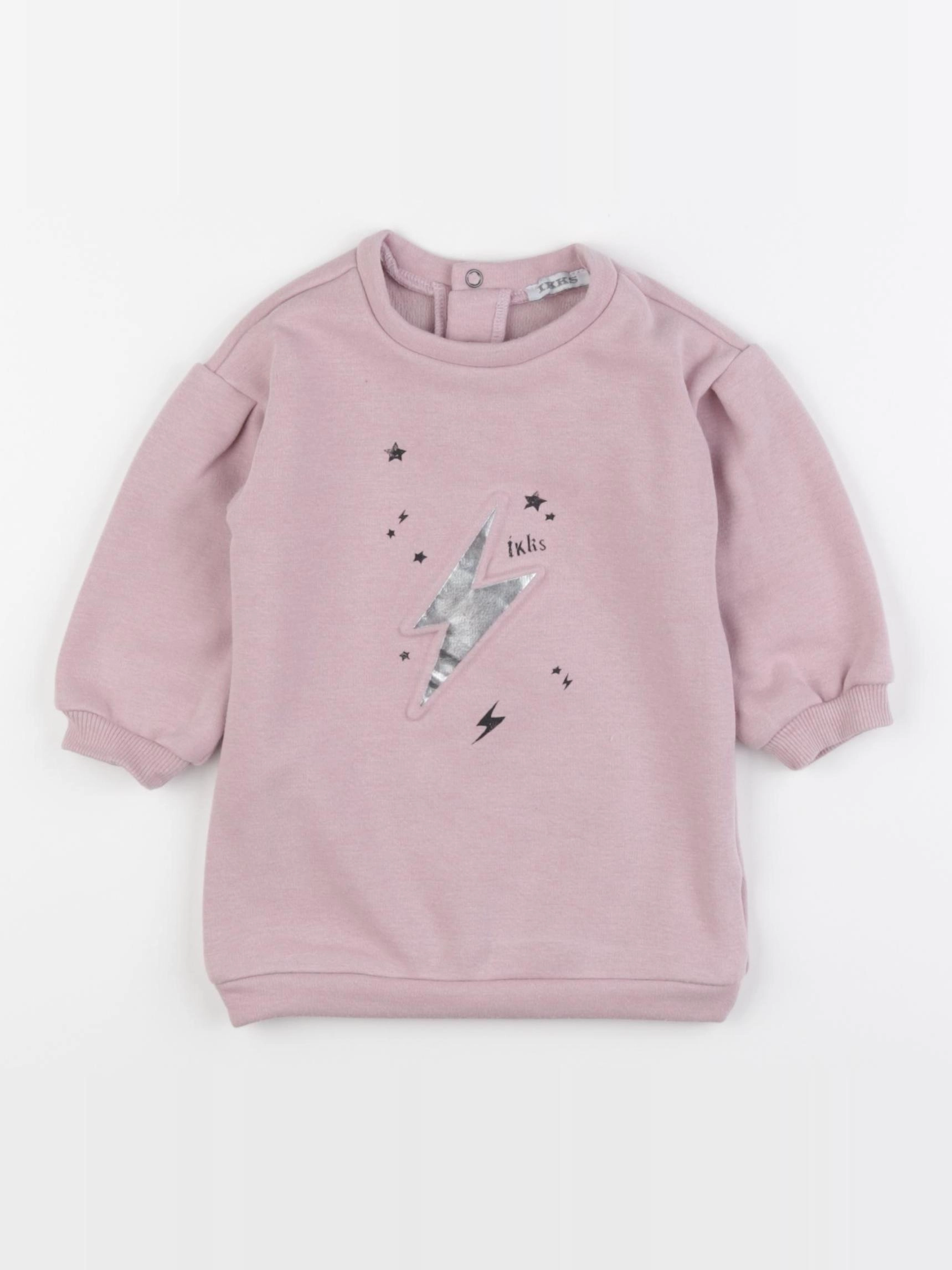 IKKS - robe violet - 12 mois