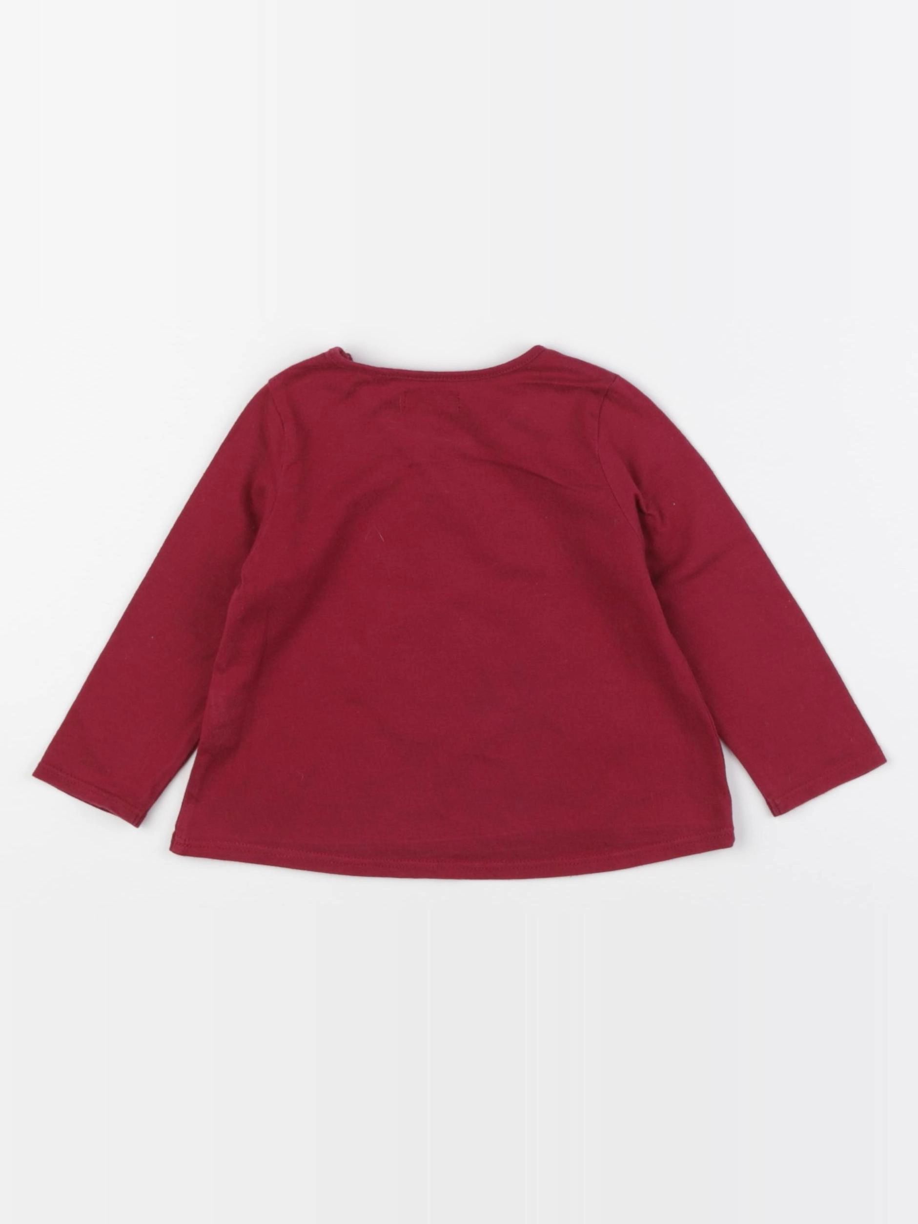 IKKS - tee-shirt rouge - 12 mois