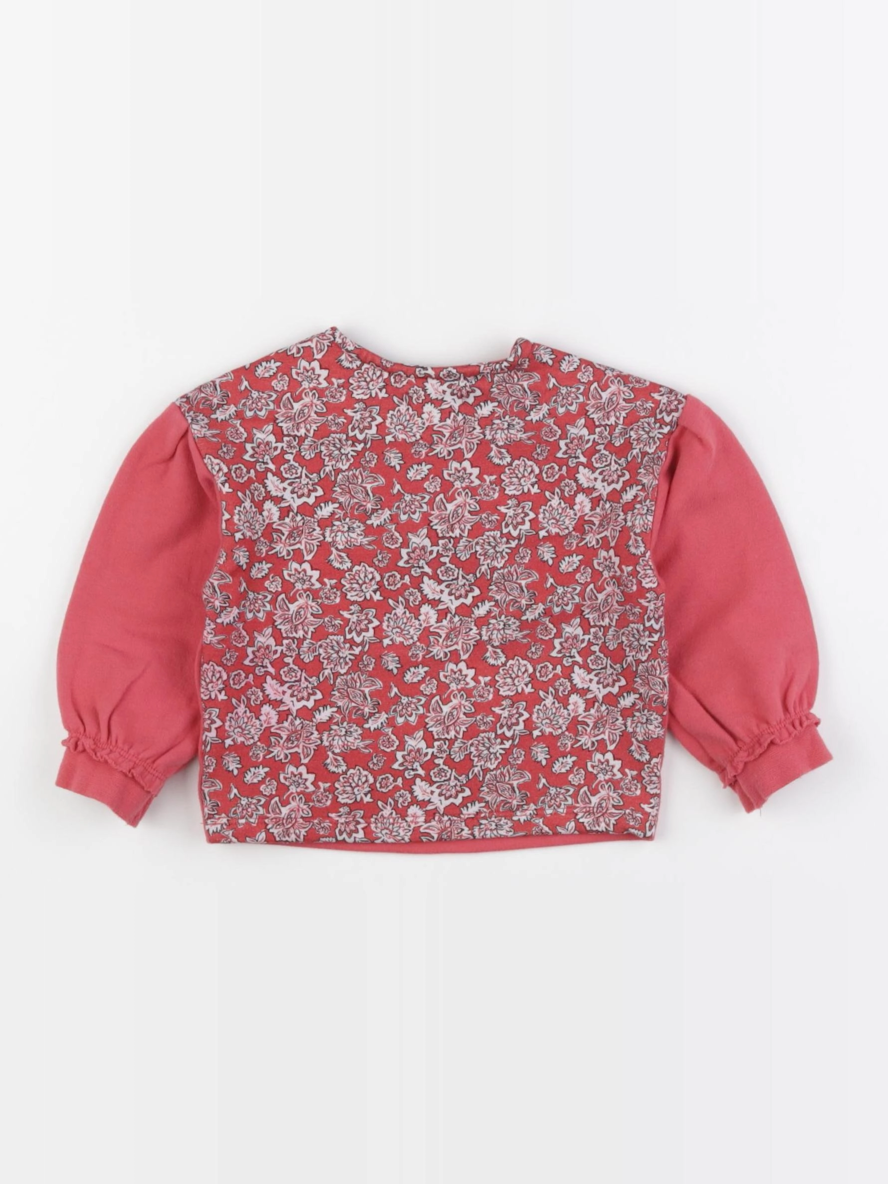 IKKS - sweat rouge - 12 mois