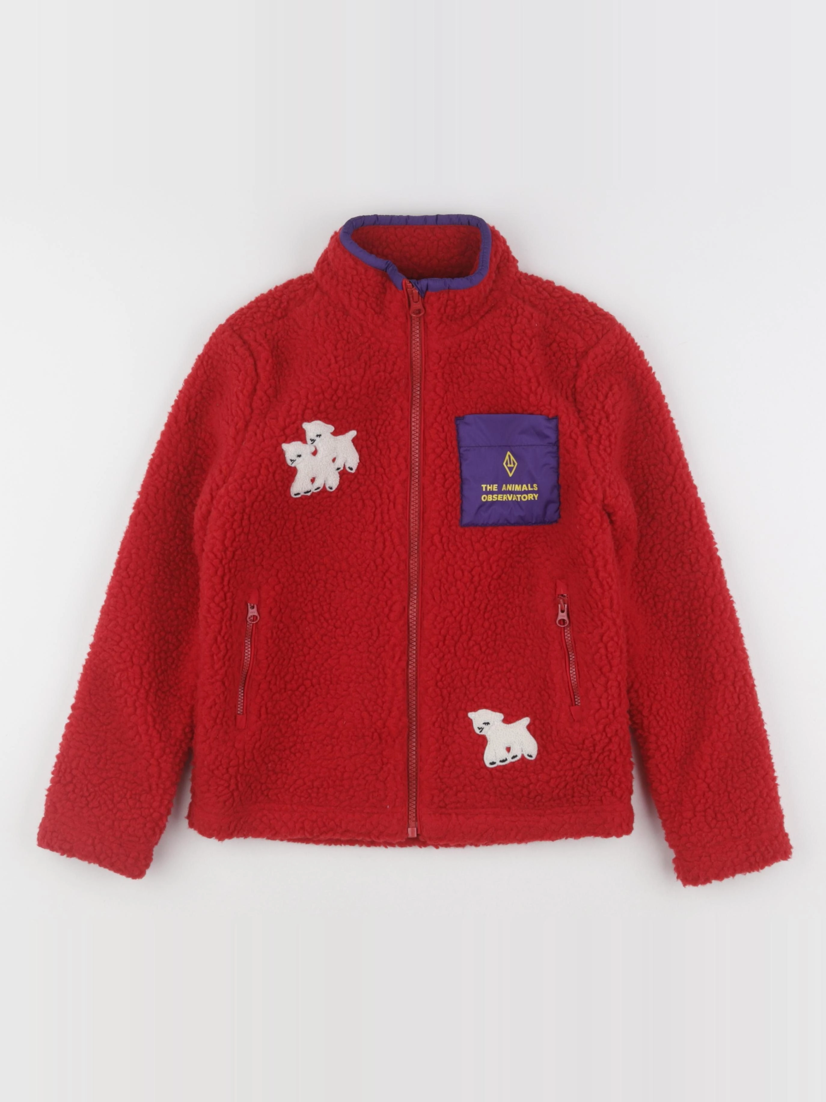 The animals observatory - veste rouge - 8 ans