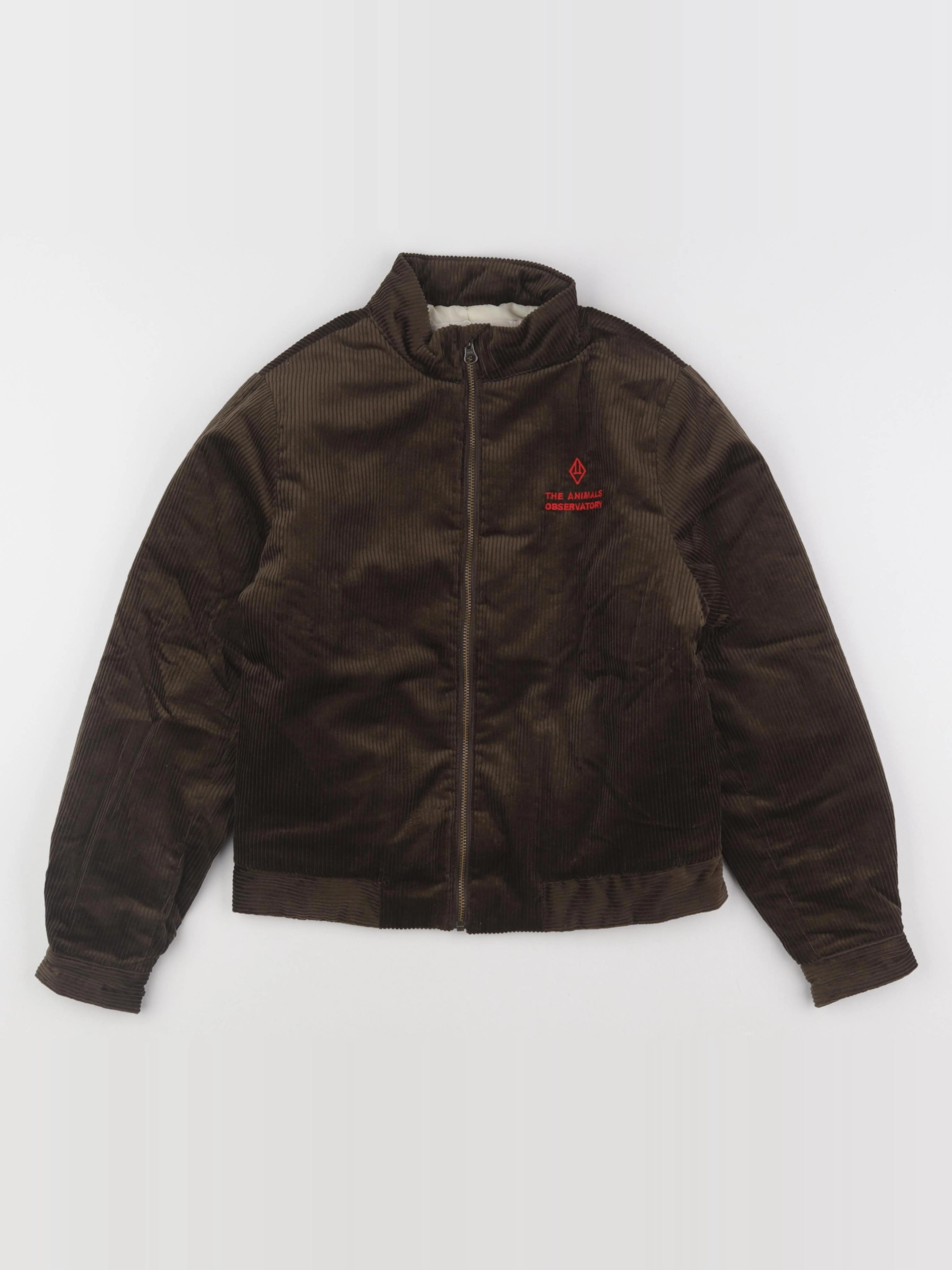 The animals observatory - veste imprimé au dos marron - 8 ans