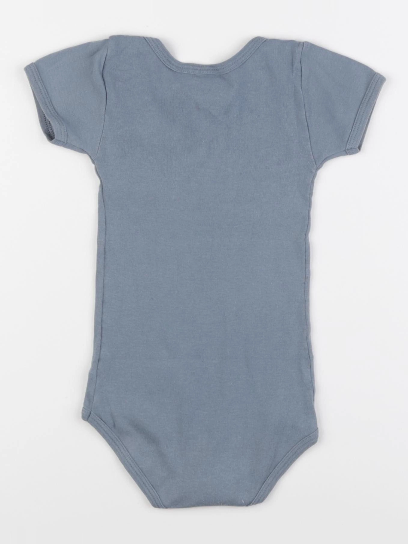 Petit Bateau - body bleu - 18 mois