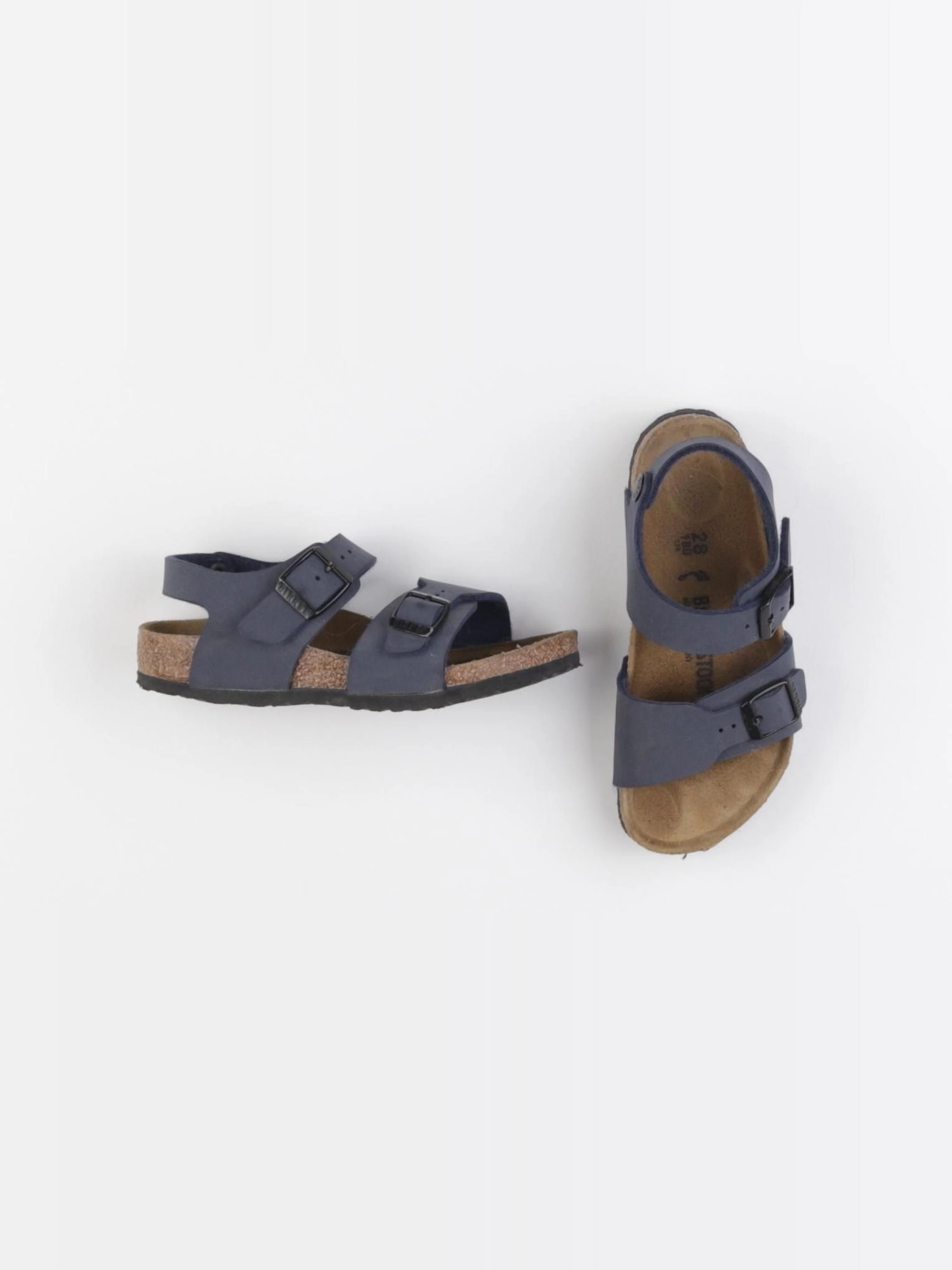 Birkenstock - sandales bleu - pointure 28