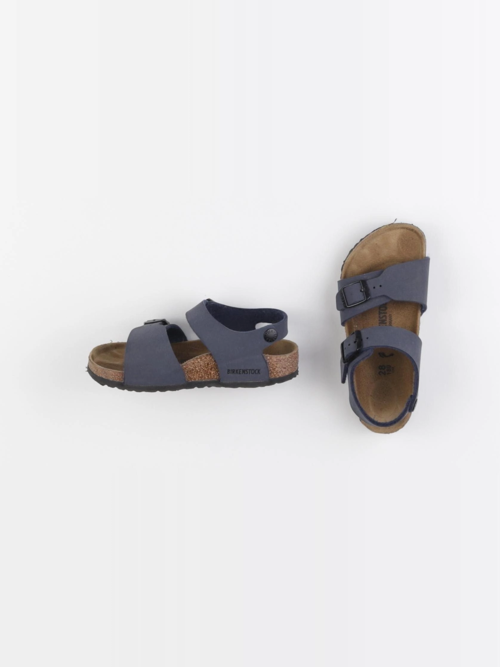 Birkenstock - sandales bleu - pointure 28
