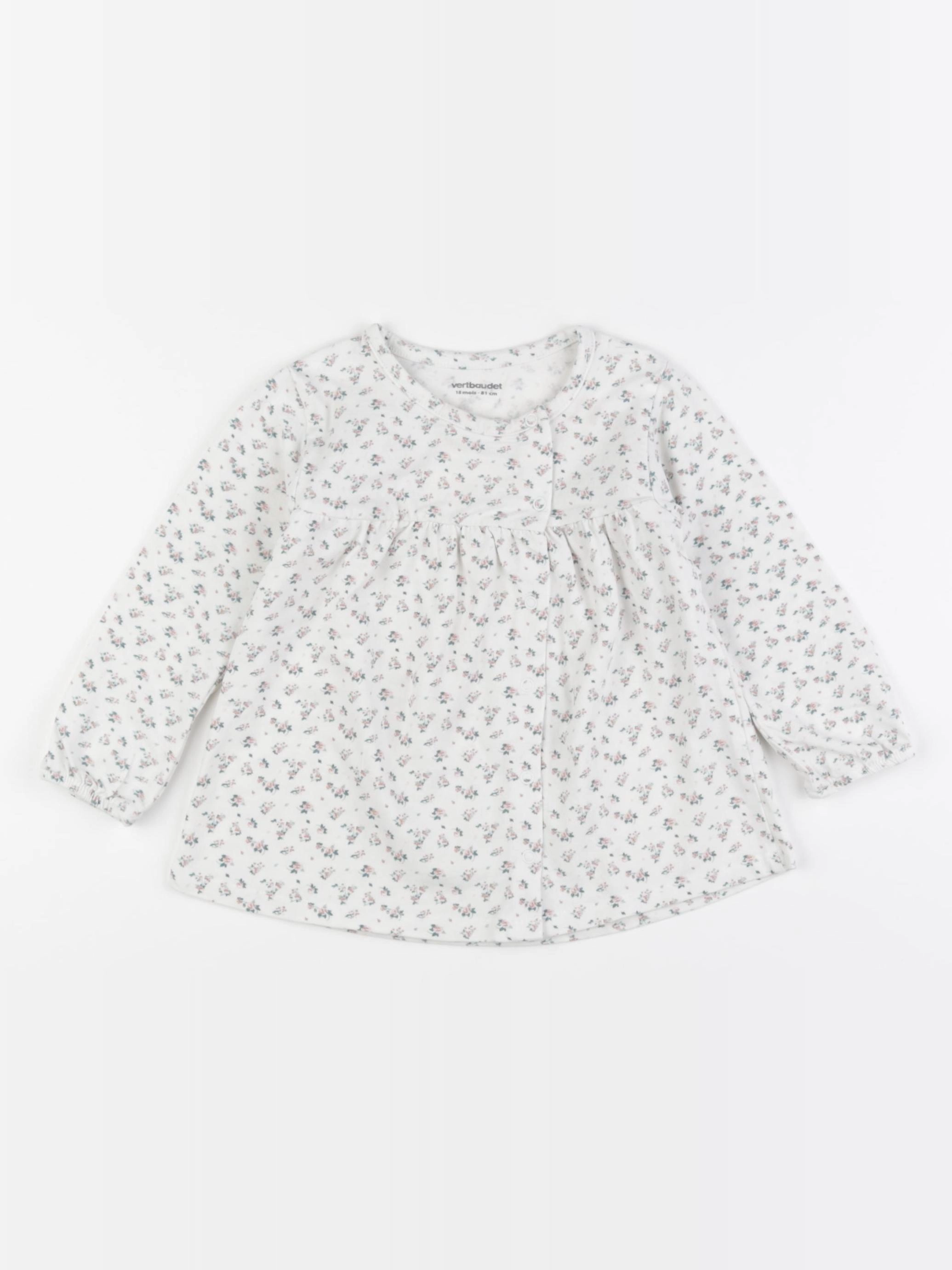 Vertbaudet - blouse multicolore - 18 mois