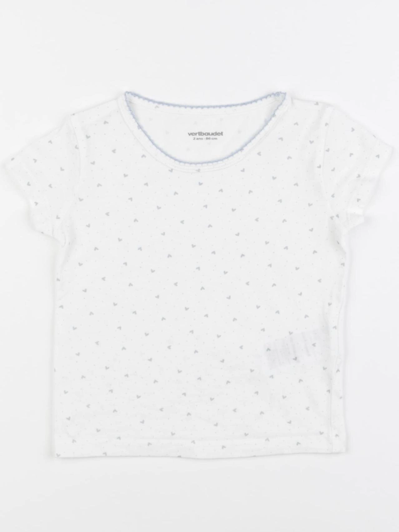 Vertbaudet - tee-shirt multicolore - 2 ans