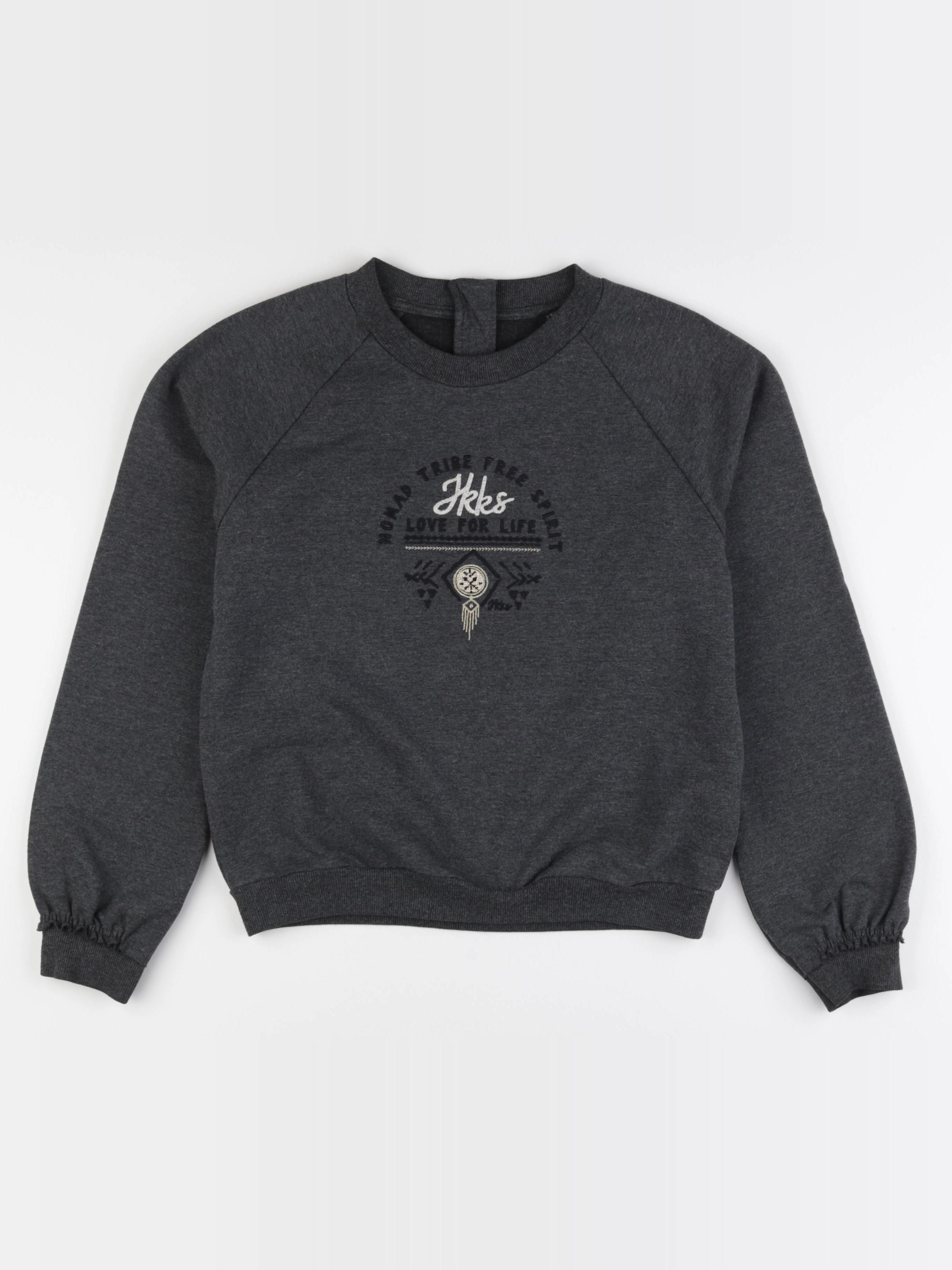 IKKS - sweat noir - 14 ans