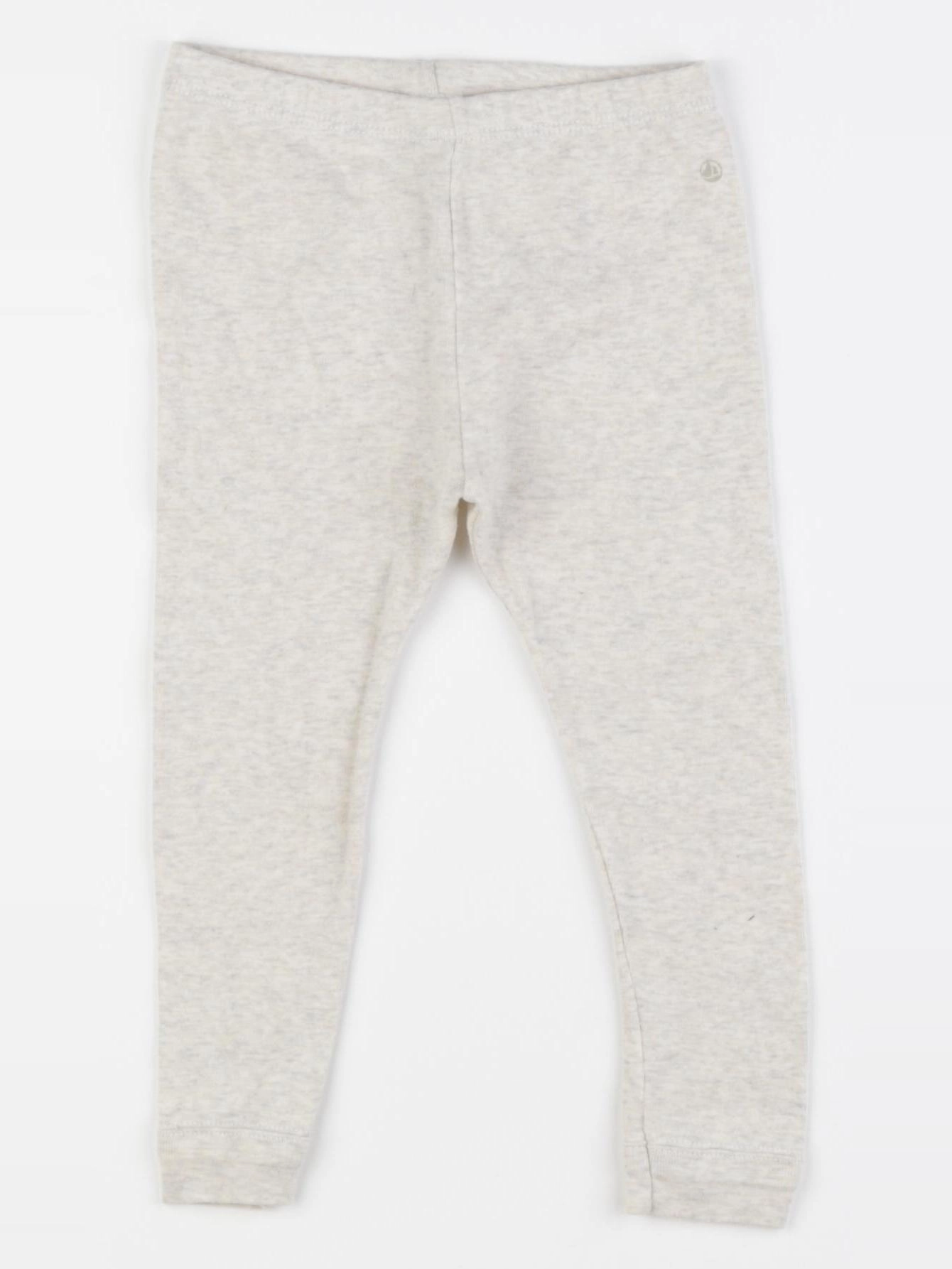 Petit Bateau - legging gris - 24 mois