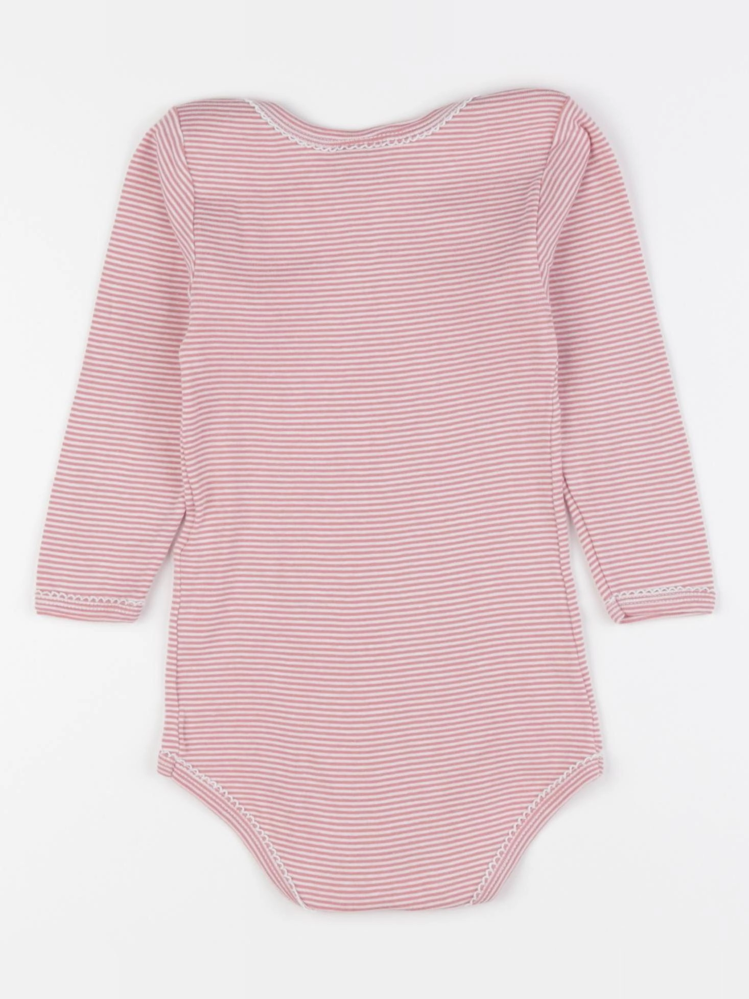 Petit Bateau - body rose - 24 mois