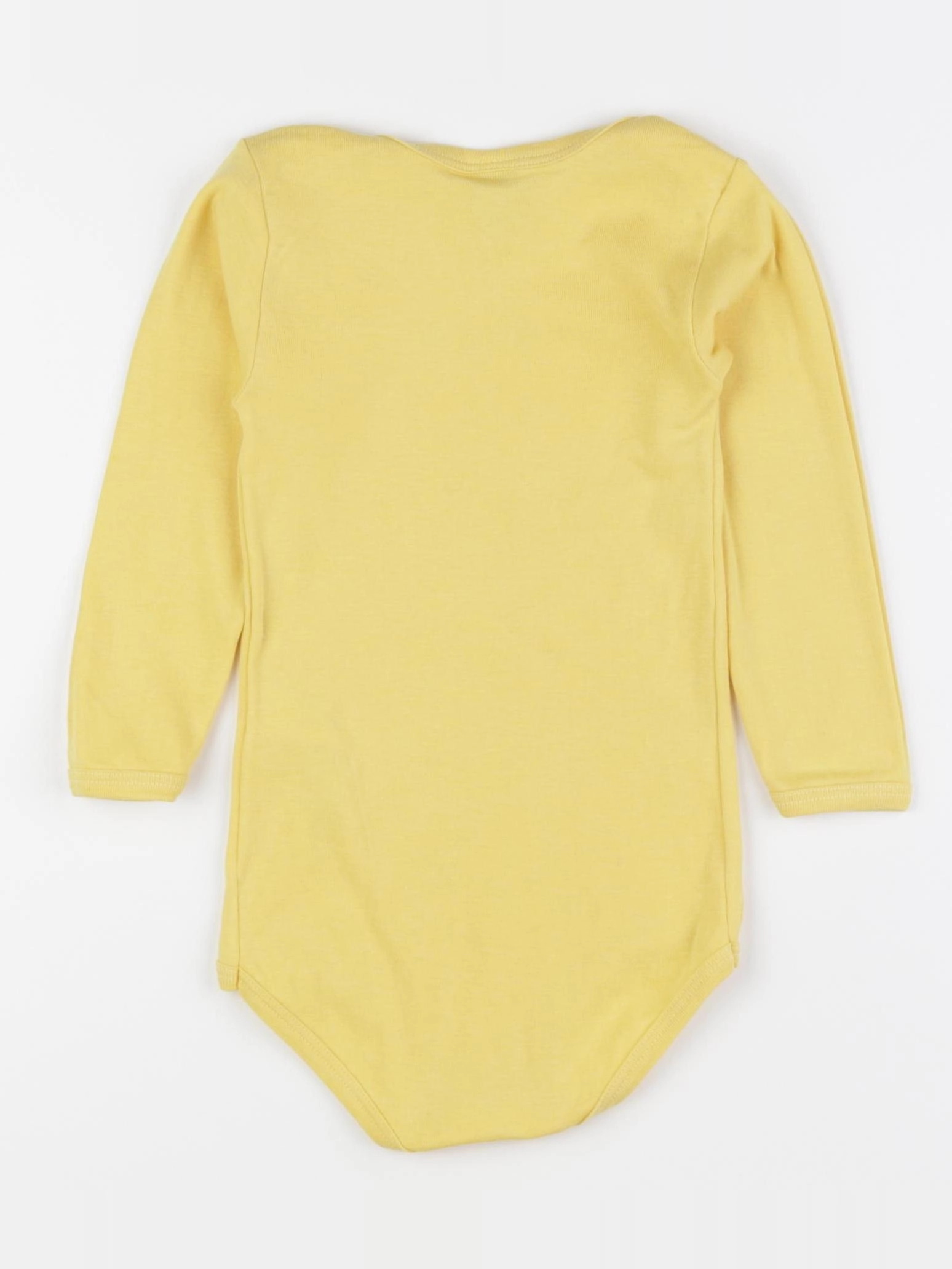 Petit Bateau - body jaune - 36 mois
