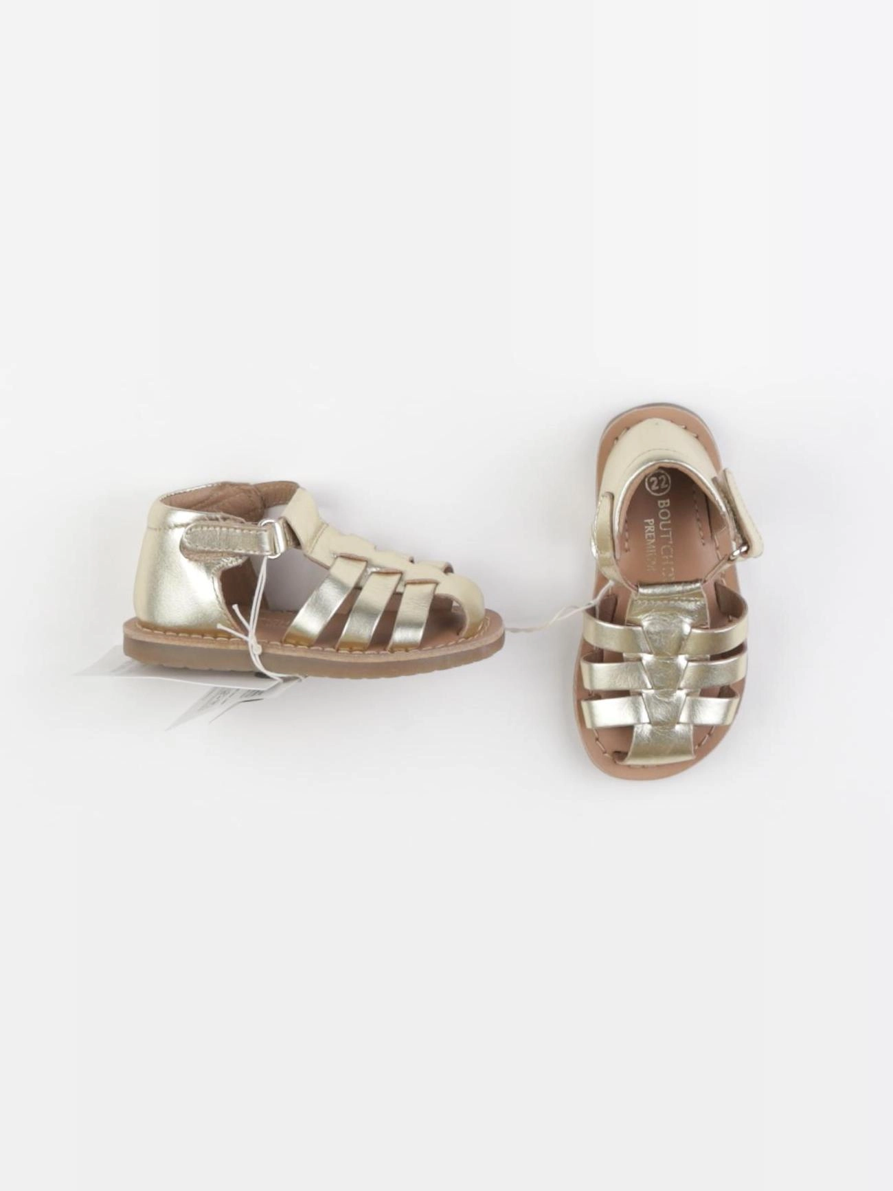 Boutchou - sandales or - pointure 22