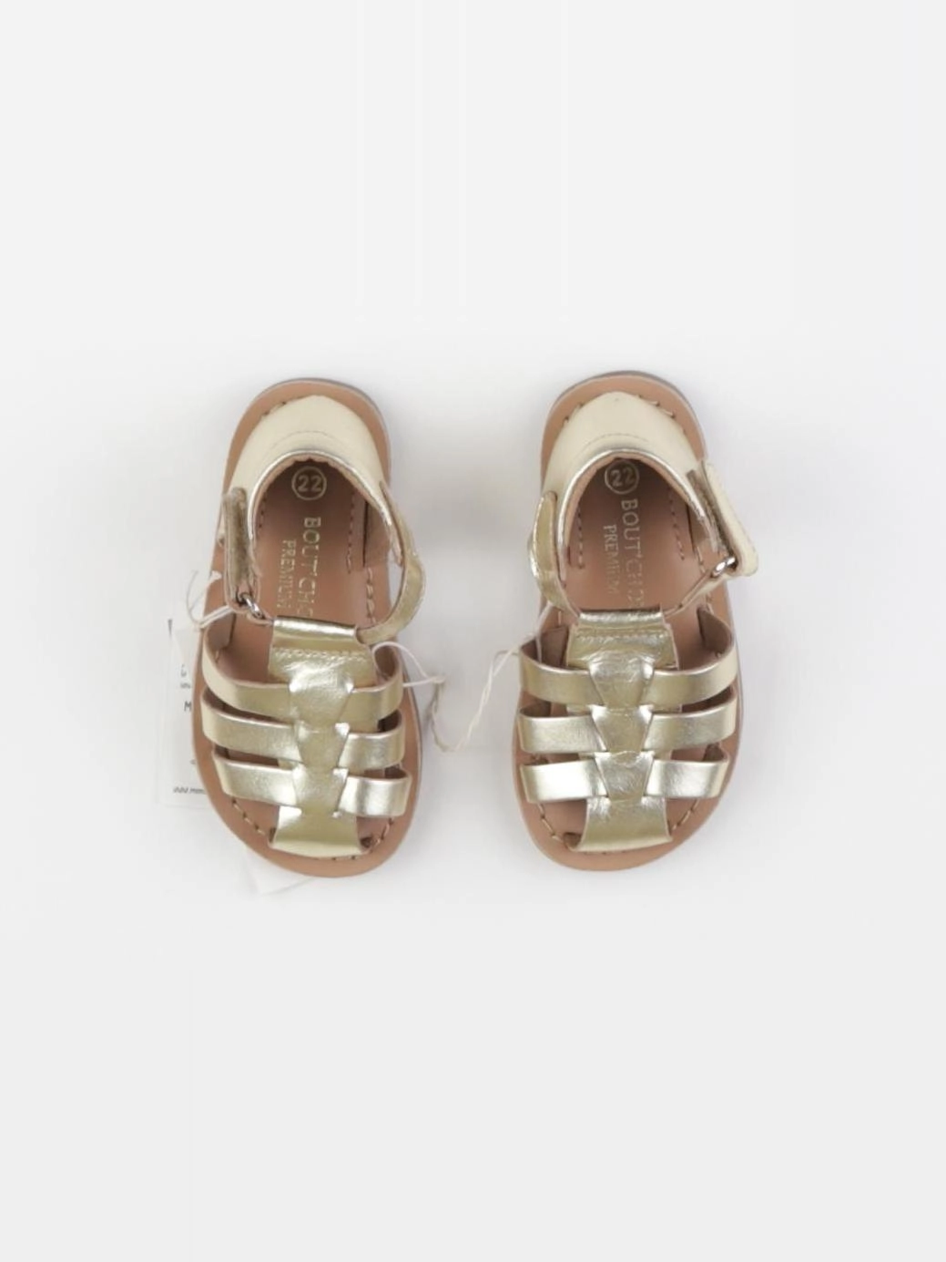 Boutchou - sandales or - pointure 22