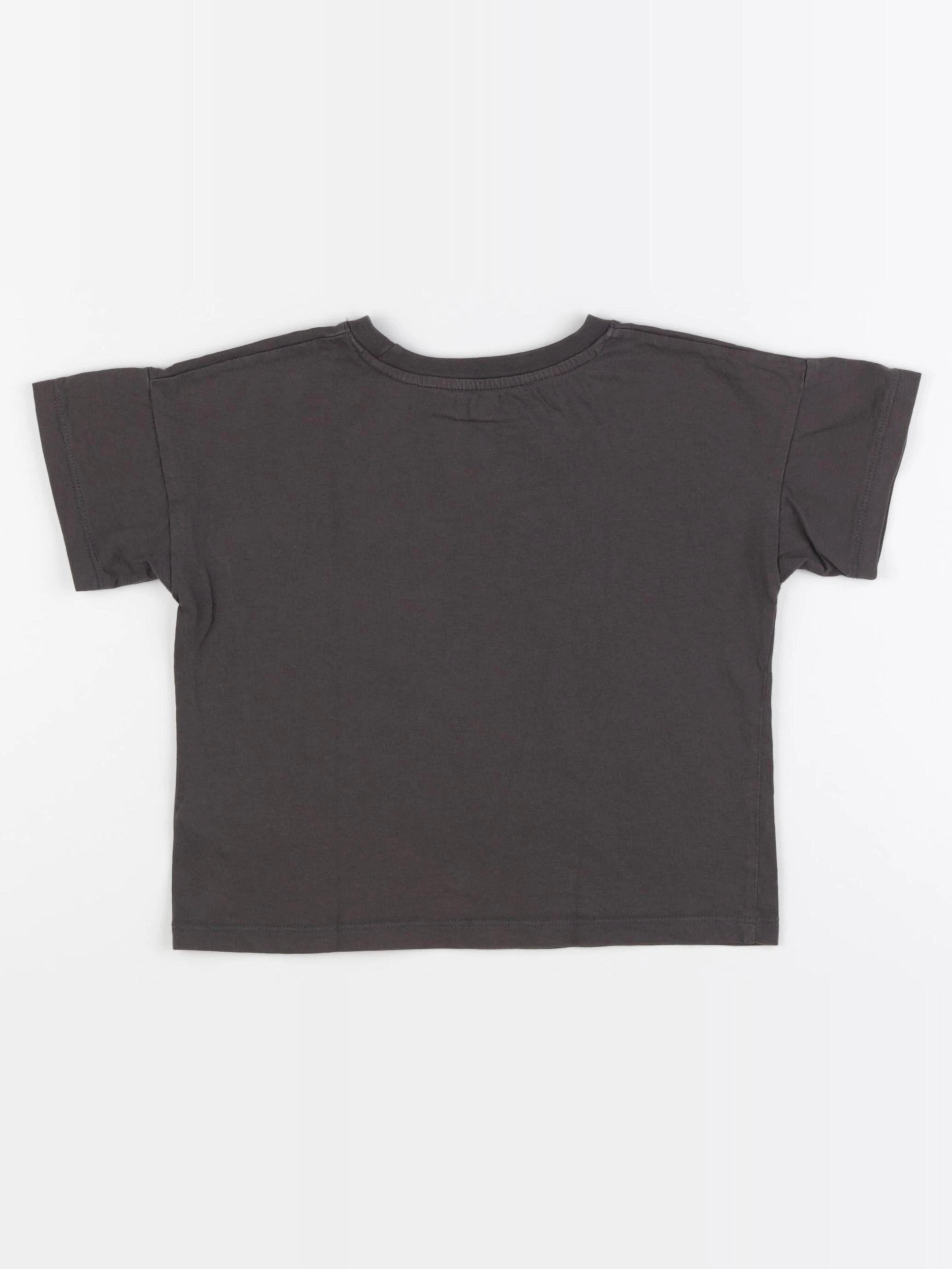 H&M - tee-shirt gris - 2/3 ans