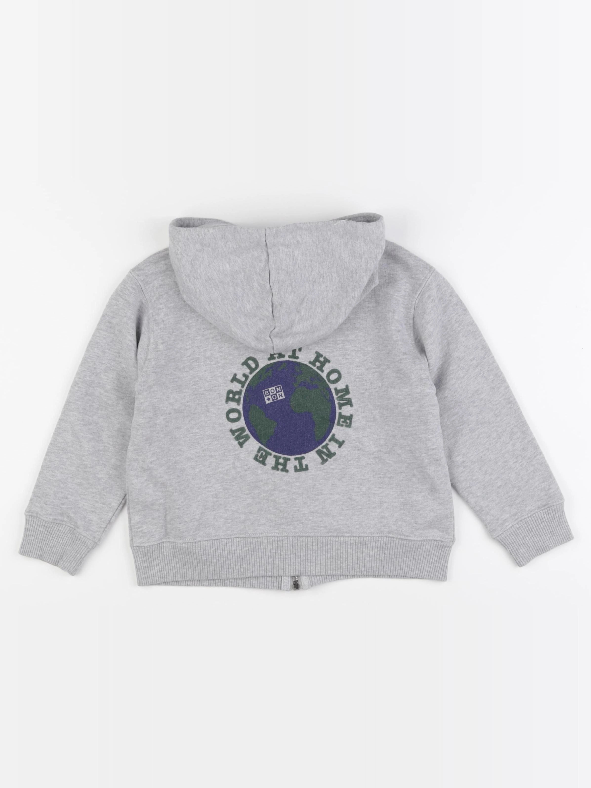 Bonton - sweat gris - 6 ans