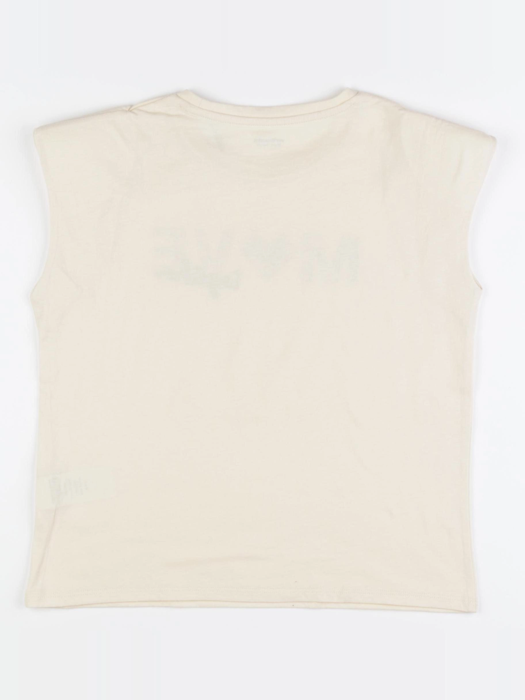 Vertbaudet - tee-shirt jaune - 10 ans